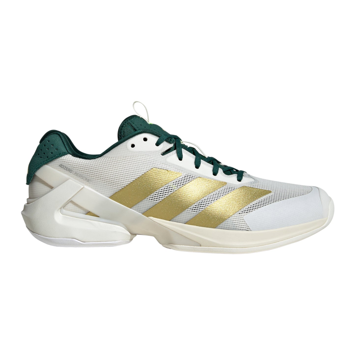 adidas adizero Ubersonic 5  Allcourtschuh Herren - weiß, gold