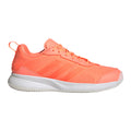 Avaflash Sandplatzschuh Damen - orange, weiß