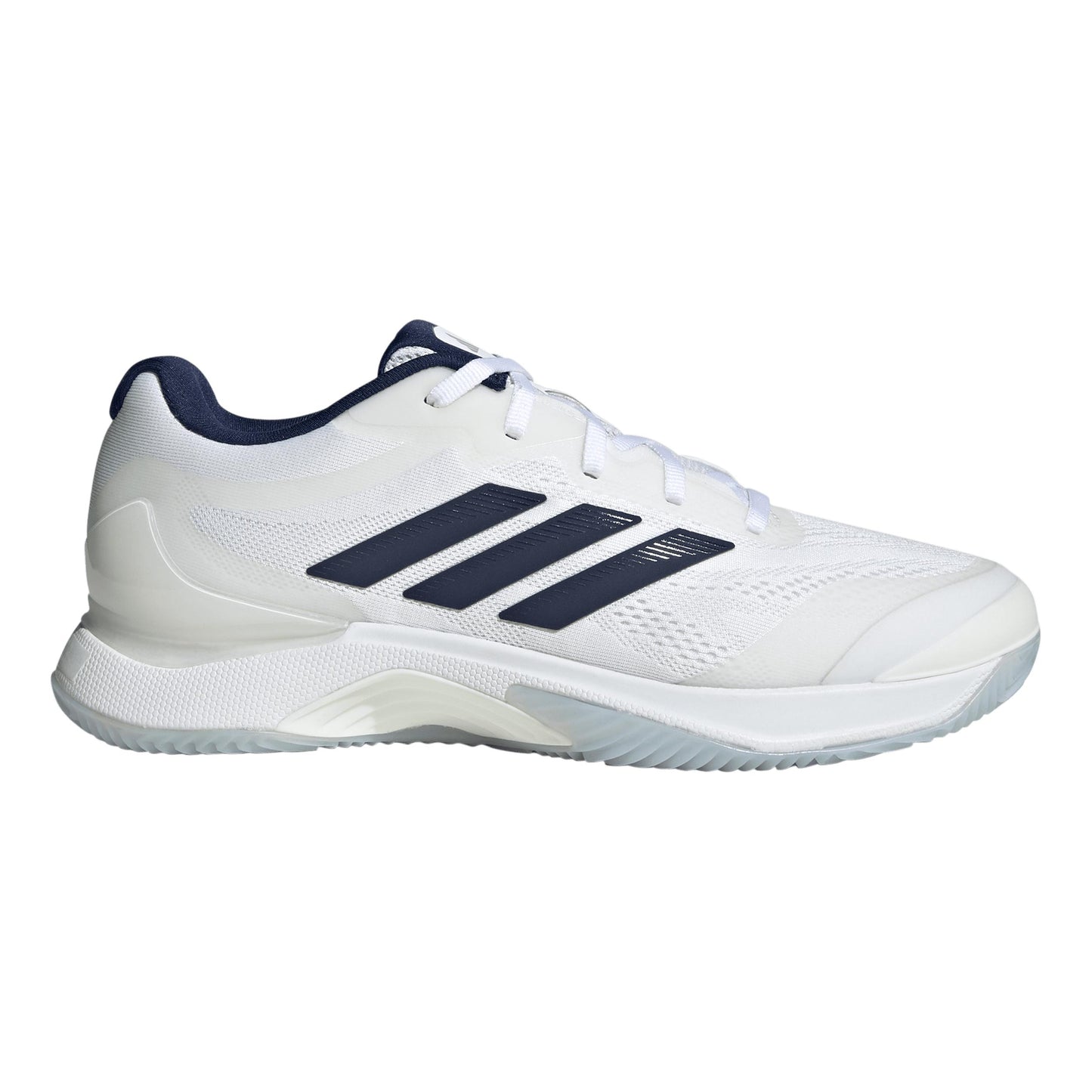 adidas Avacourt 3 Sandplatzschuh Damen - weiß, dunkelblau