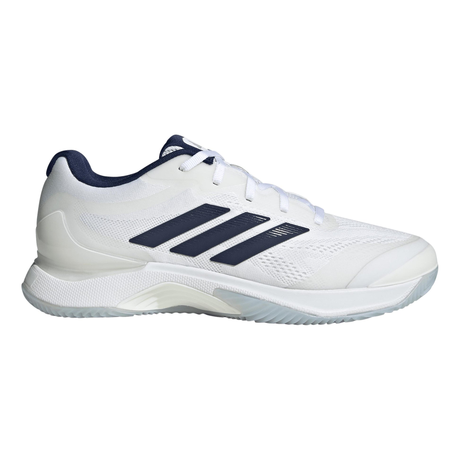 adidas Avacourt 3 Sandplatzschuh Damen - weiß, dunkelblau