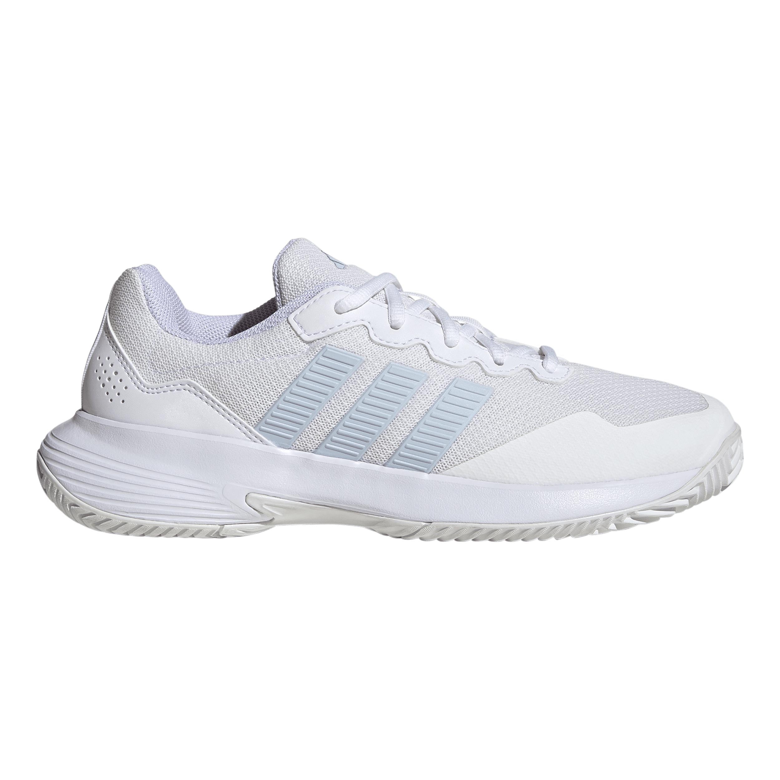 adidas GameCourt 2 Allcourtschuh Damen - weiß, hellblau