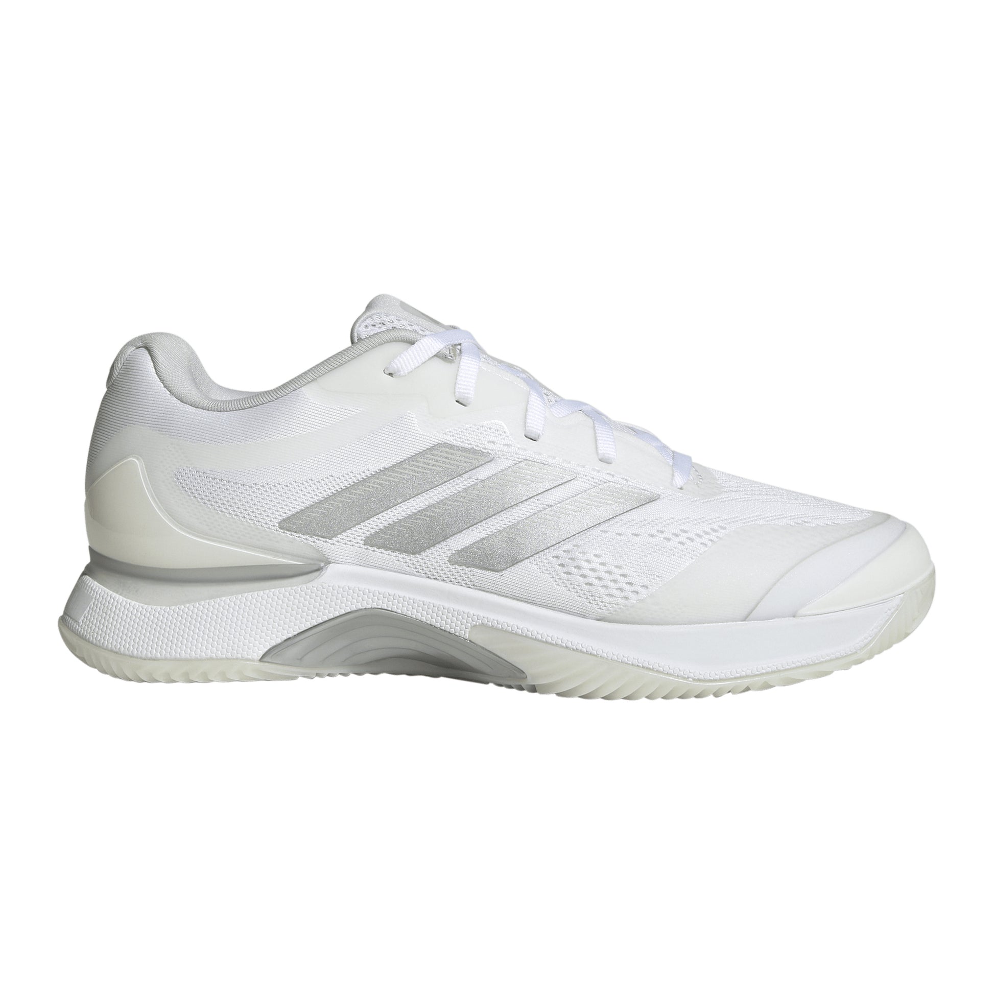 adidas Avacourt 3 Sandplatzschuh Damen - weiß, silber