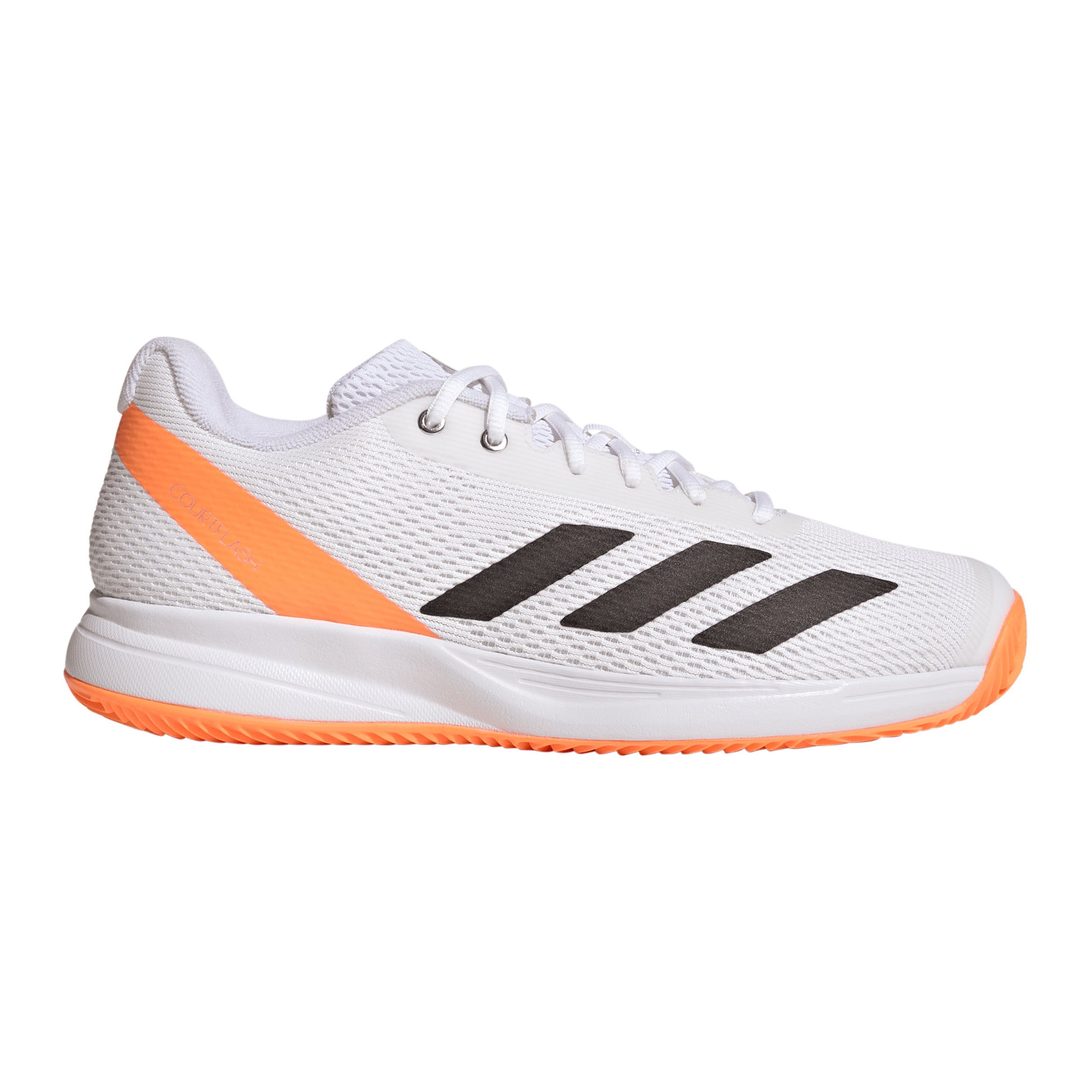 adidas Courtflash Speed 2 Allcourtschuh Herren - weiß, orange