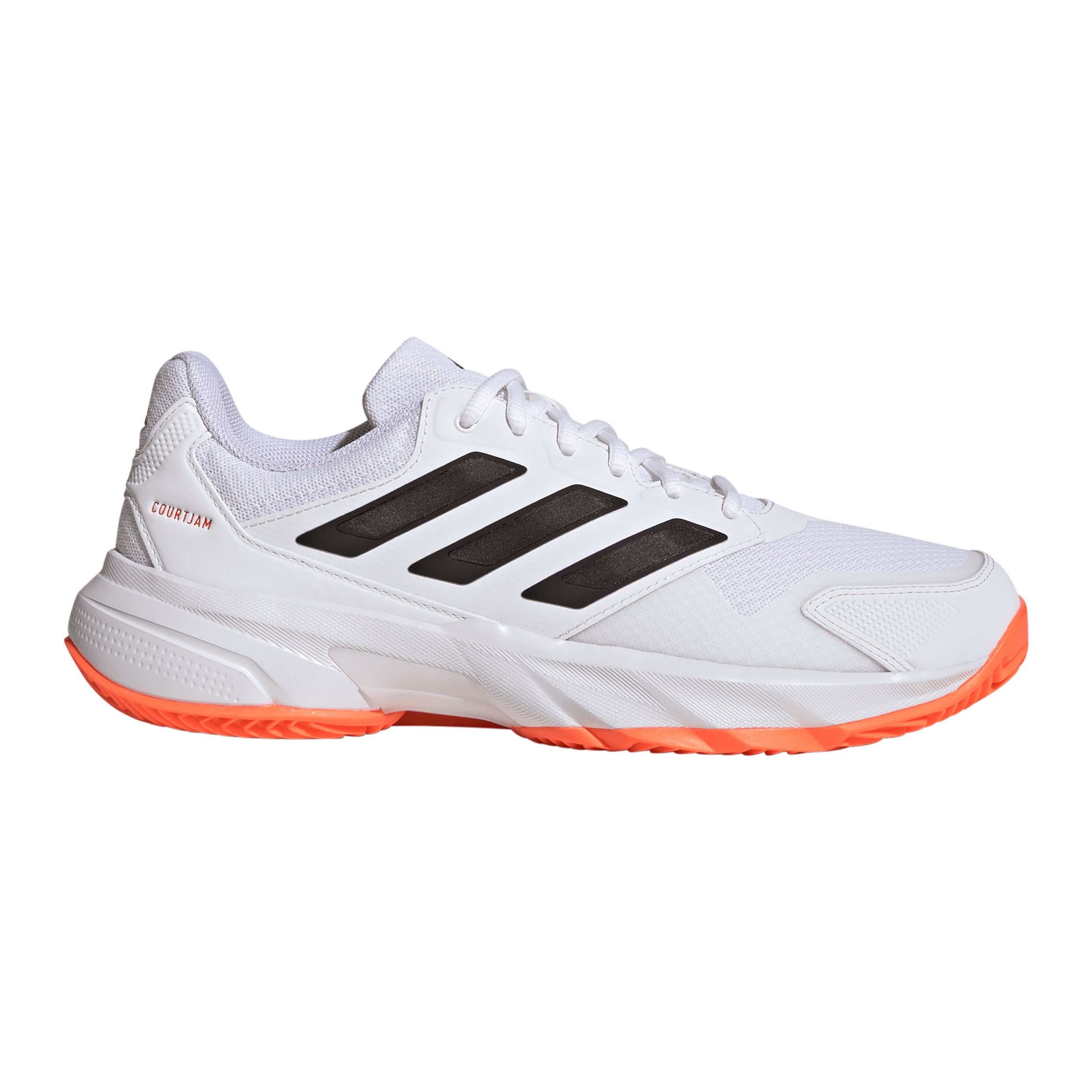 adidas CourtJam Control 3 Allcourtschuh Herren - weiß, orange