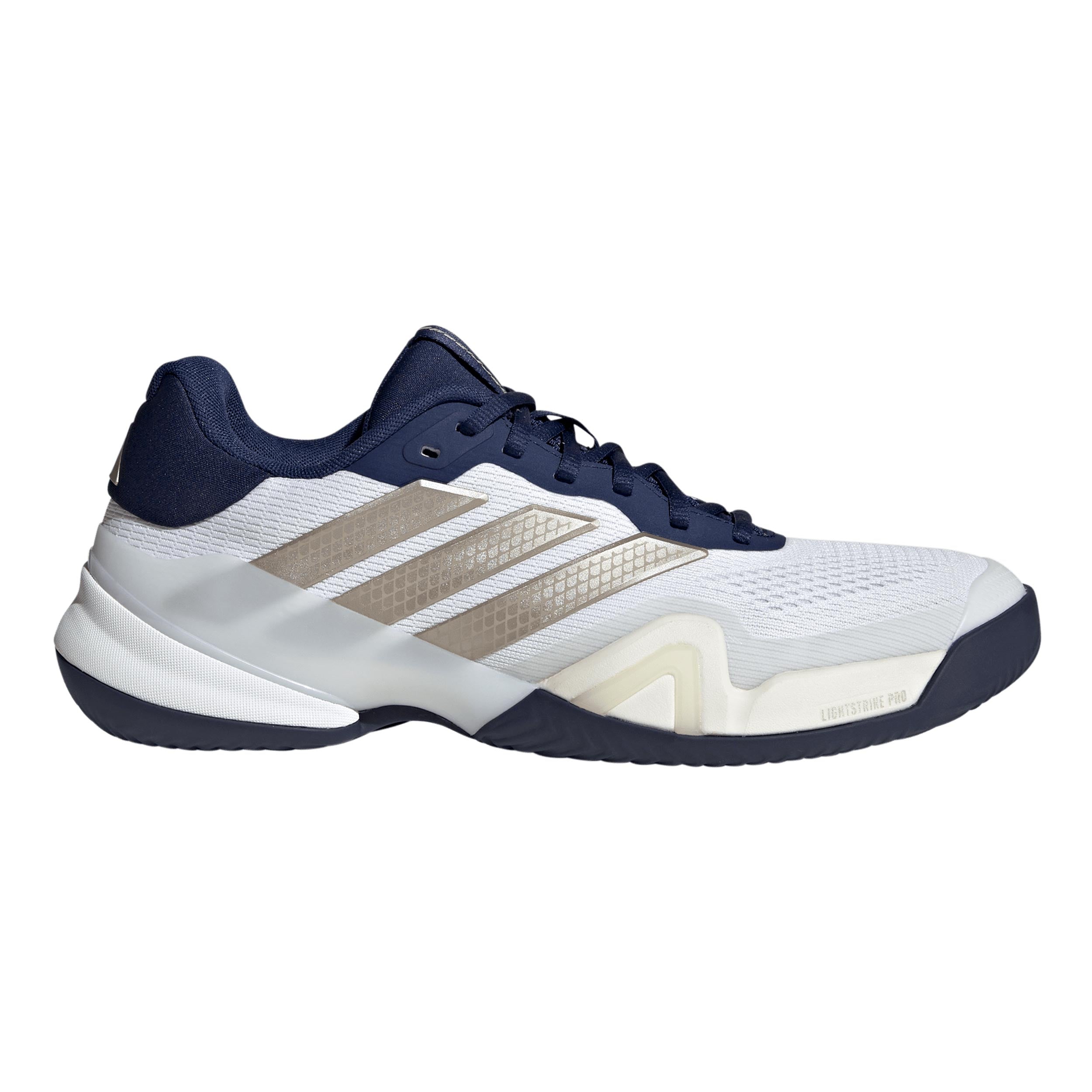 adidas Barricade 14 Sandplatzschuh Herren - hellgrau, dunkelblau