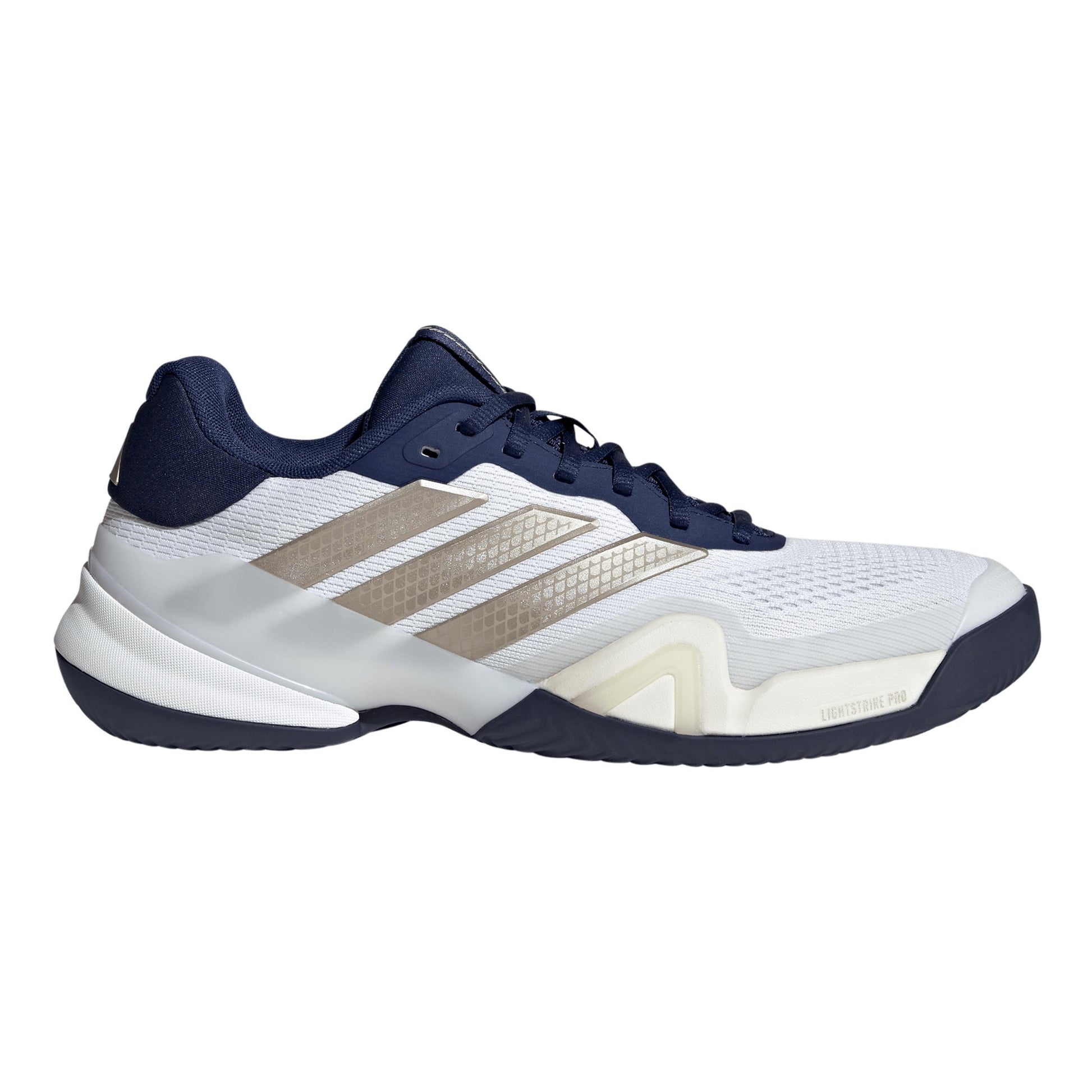 adidas Barricade 14 Sandplatzschuh Herren - hellgrau, dunkelblau
