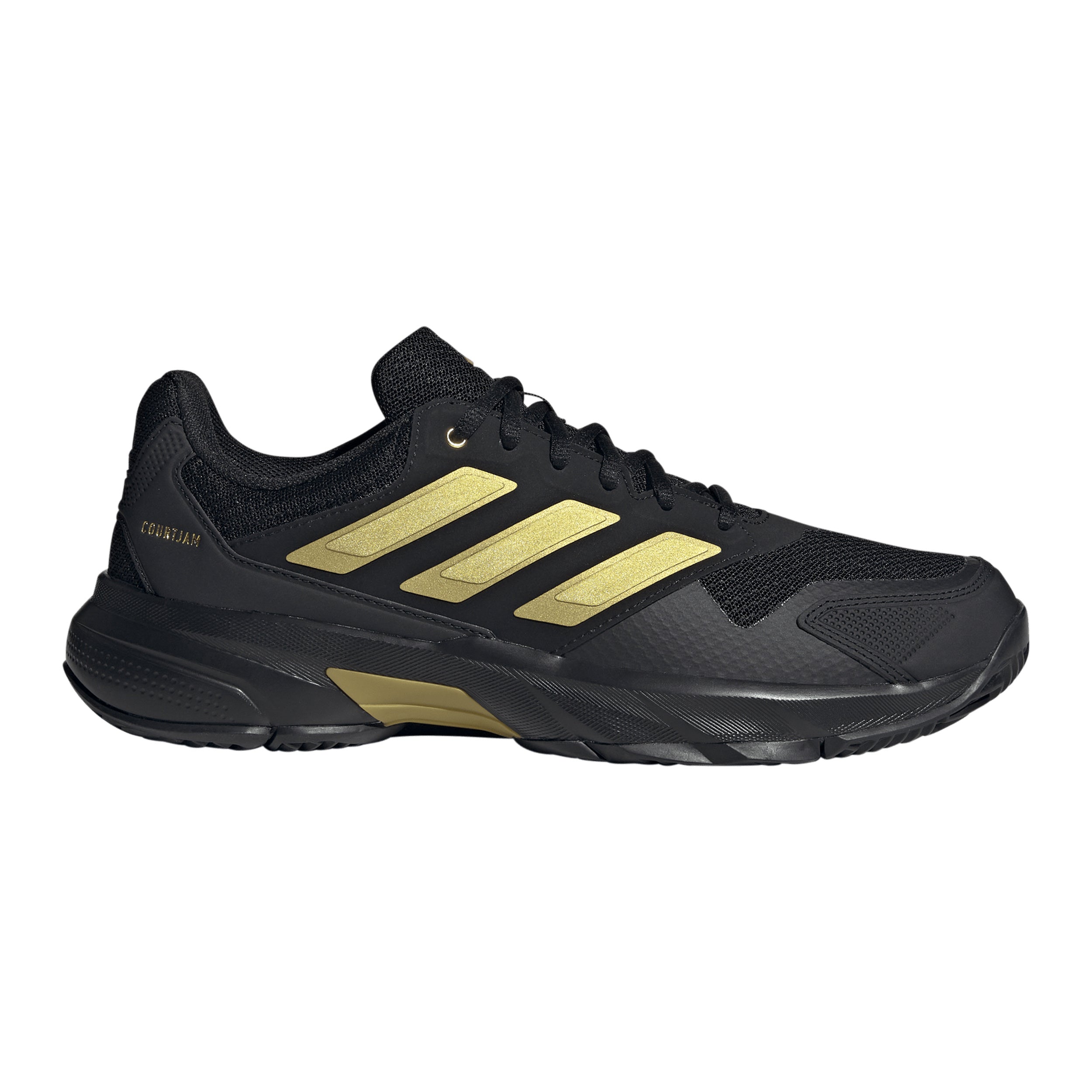 adidas CourtJam Control 3 Allcourtschuh Herren - schwarz, gold