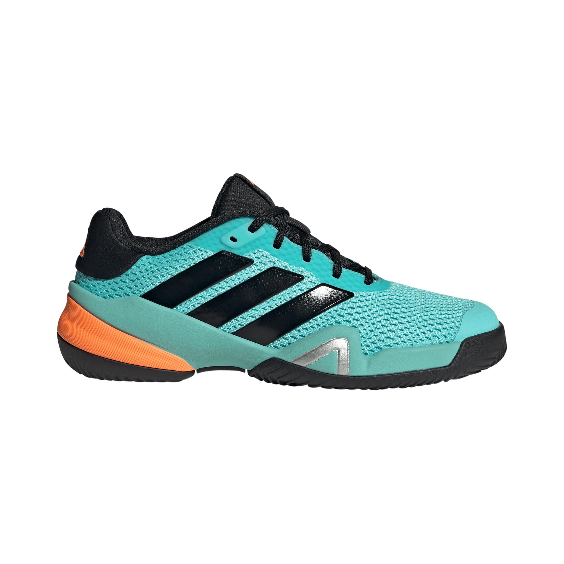 adidas Barricade Allcourtschuh Kinder - mint, schwarz