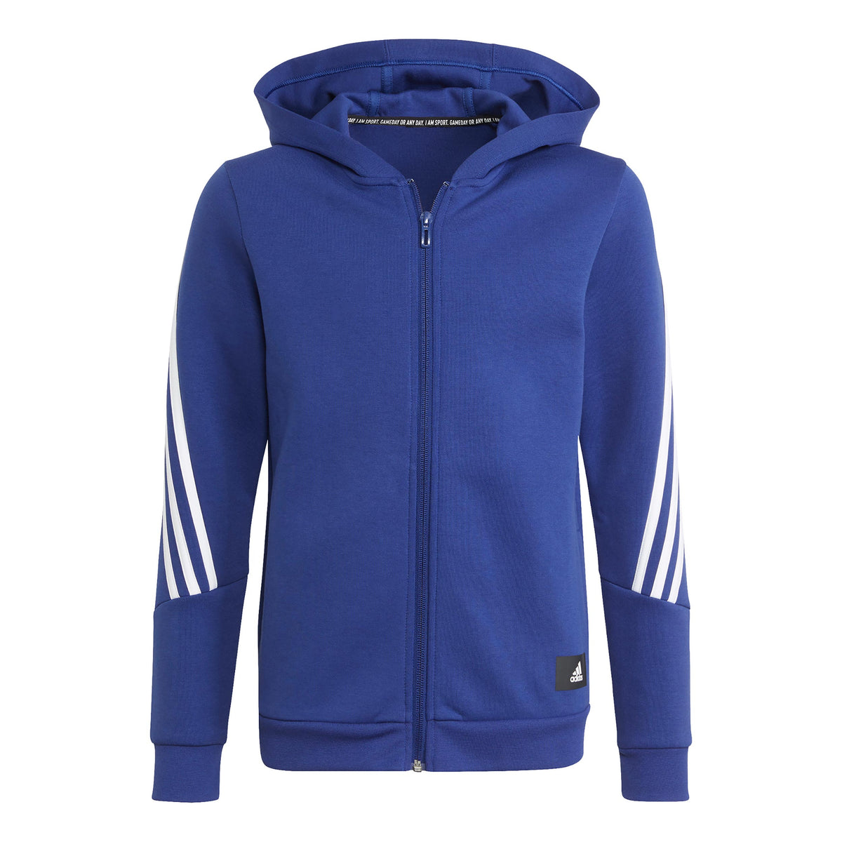 adidas Freelift 3-Stripes Sweatjacke Jungen - blau, weiß