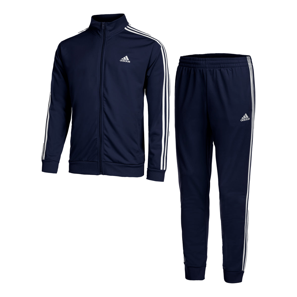 adidas 3Stripes Training Trainingsanzug Herren - dunkelblau, weiß