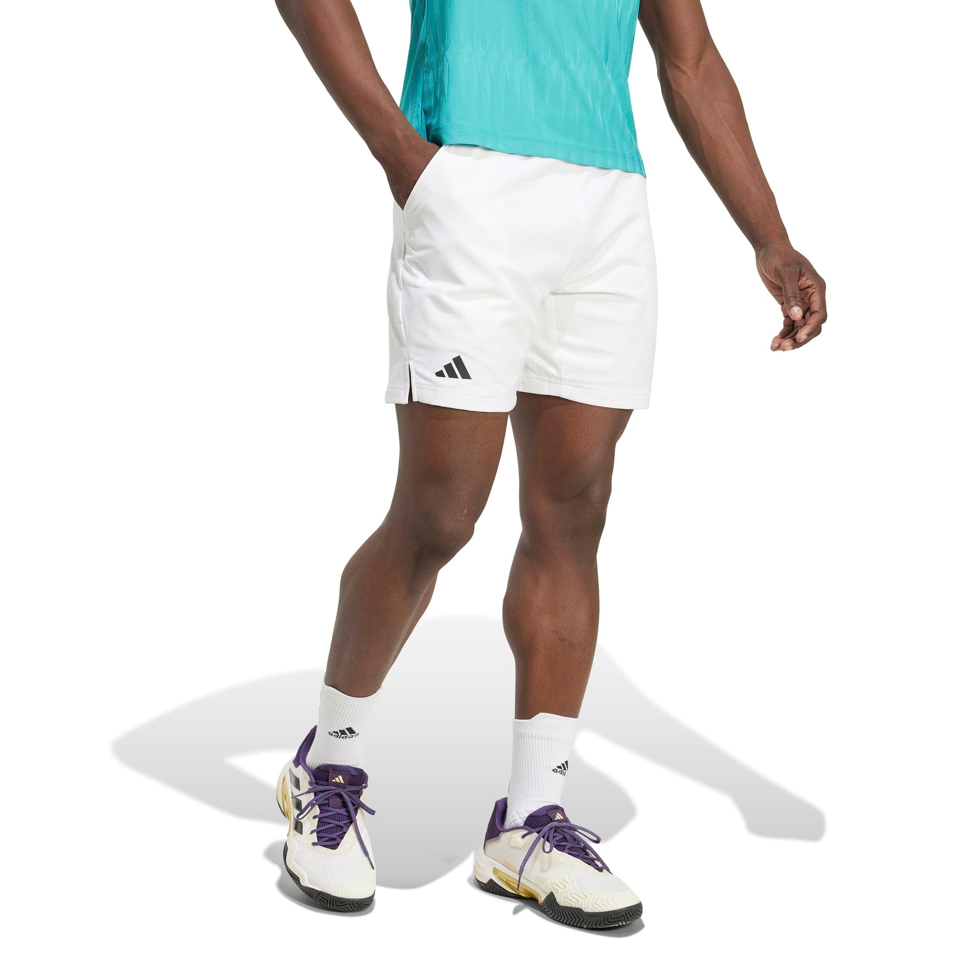 adidas Ergo 7Inch Shorts Herren - weiß