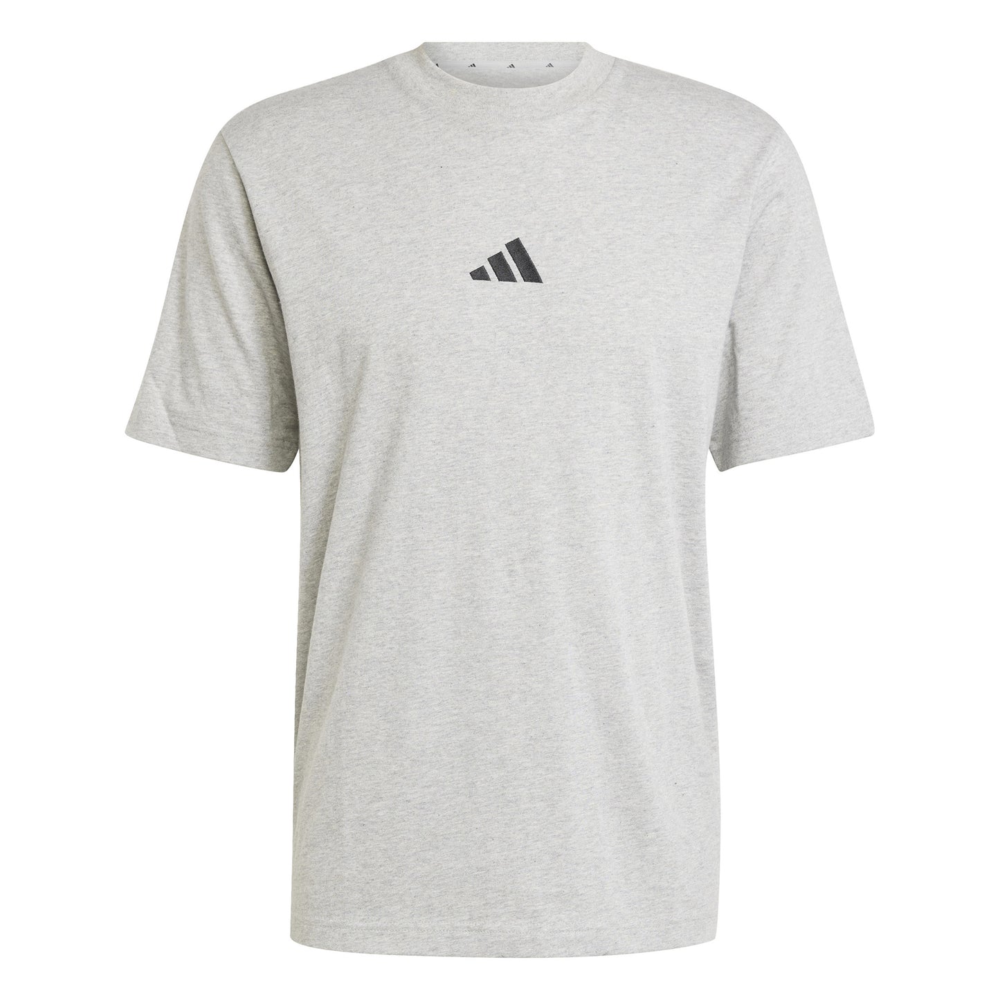 adidas Essentials Small Logo T-Shirt Herren - hellgrau,