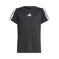 Training Essentials 3 Stripes T-Shirt Kinder - schwarz, weiß