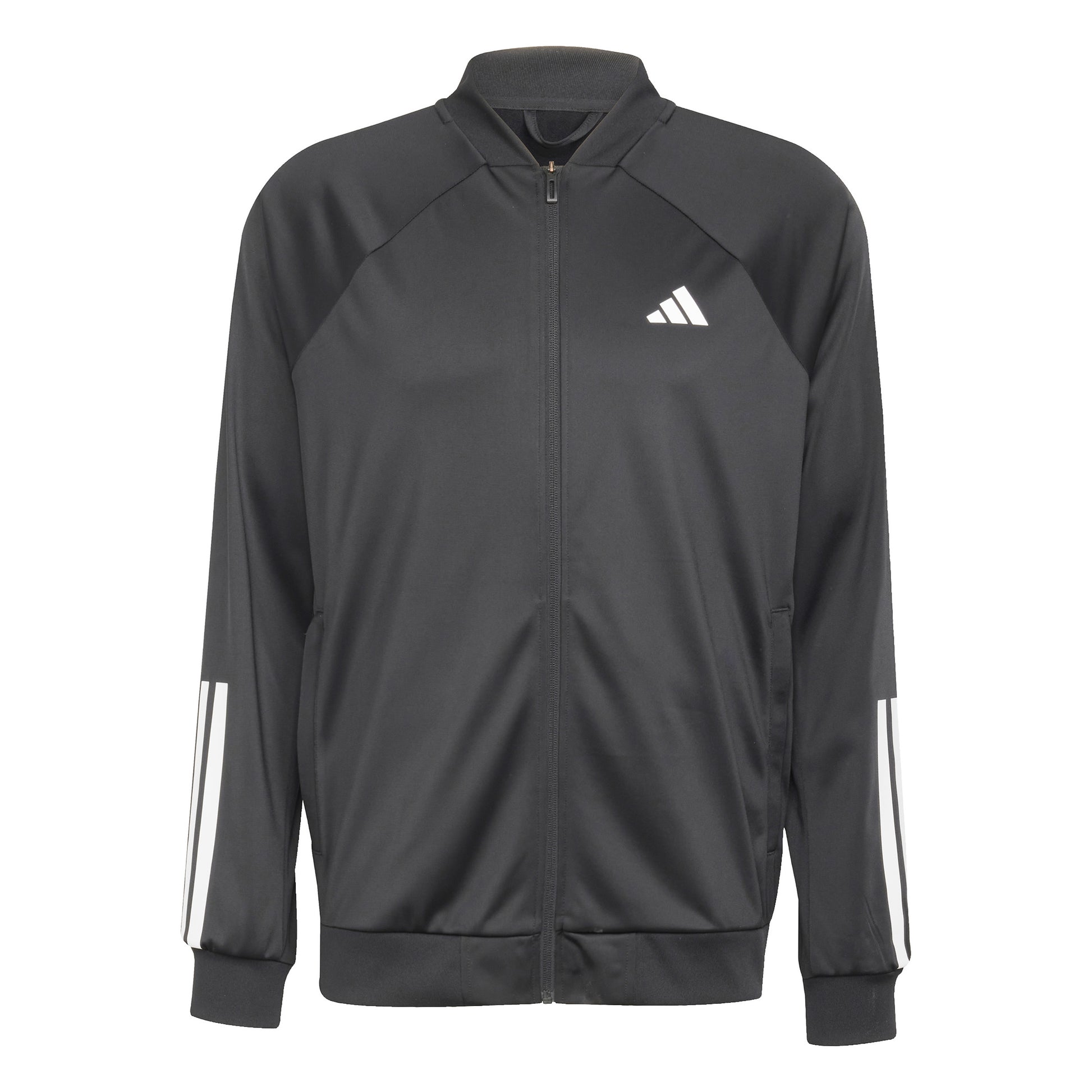 adidas 3Stripes Knit Trainingsjacke Herren - schwarz, weiß