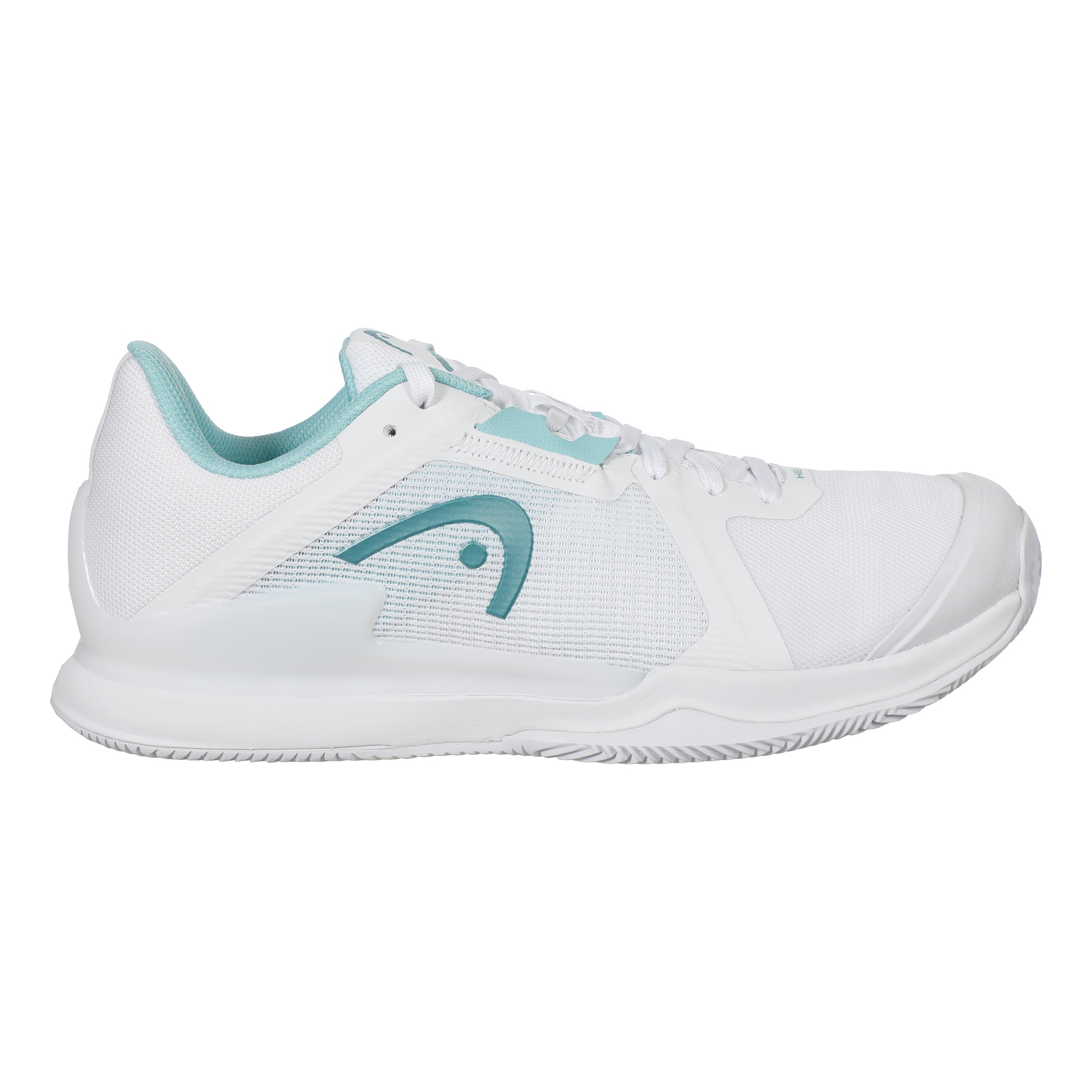 HEAD Sprint Evo 3.5 Sandplatzschuh Damen-Weiß,Türkis