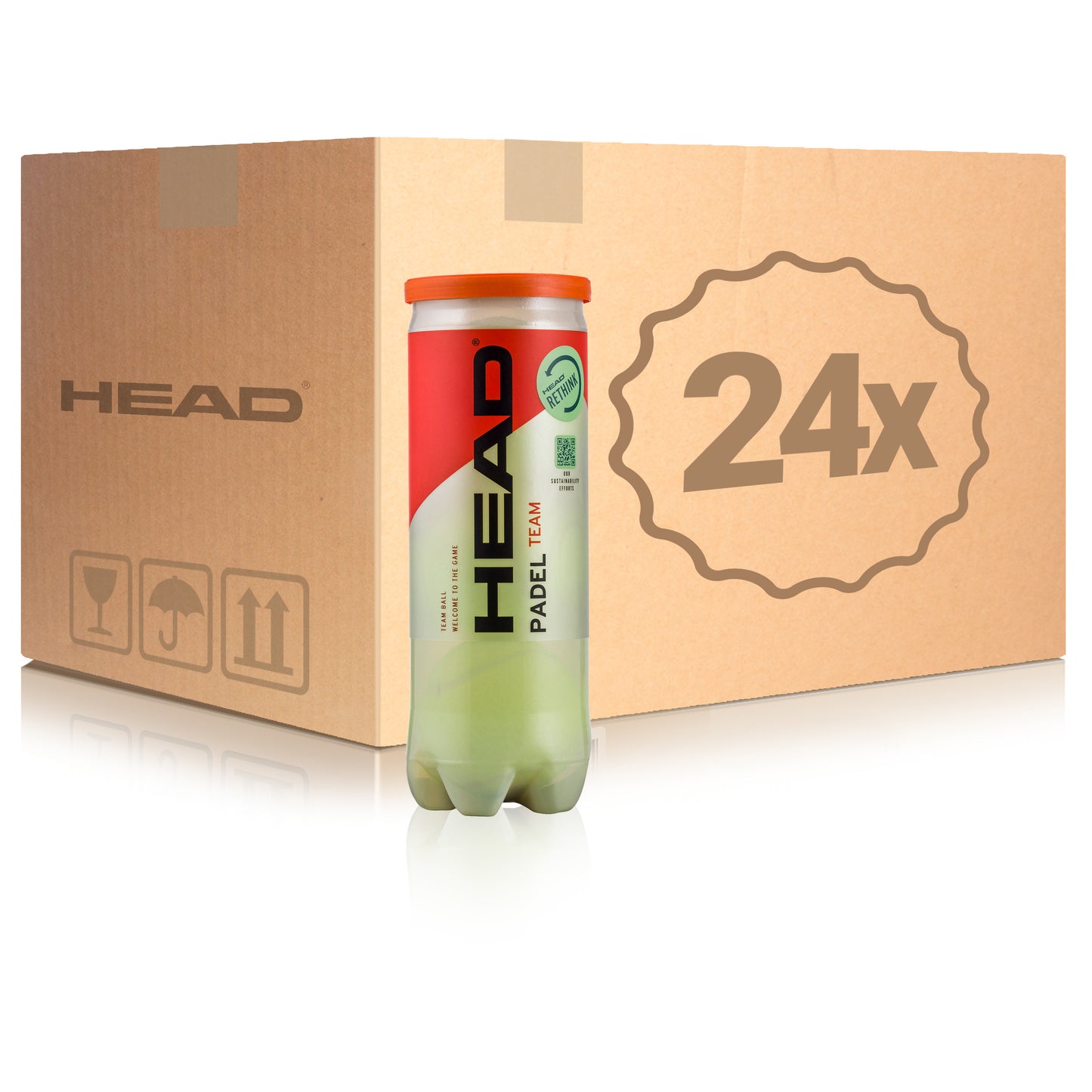 HEAD 24x 3er Dose Padel Team