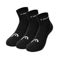 Short Crew Tennissocken Unisex - schwarz,