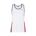 Club Tank-Top Mädchen - weiß, rot
