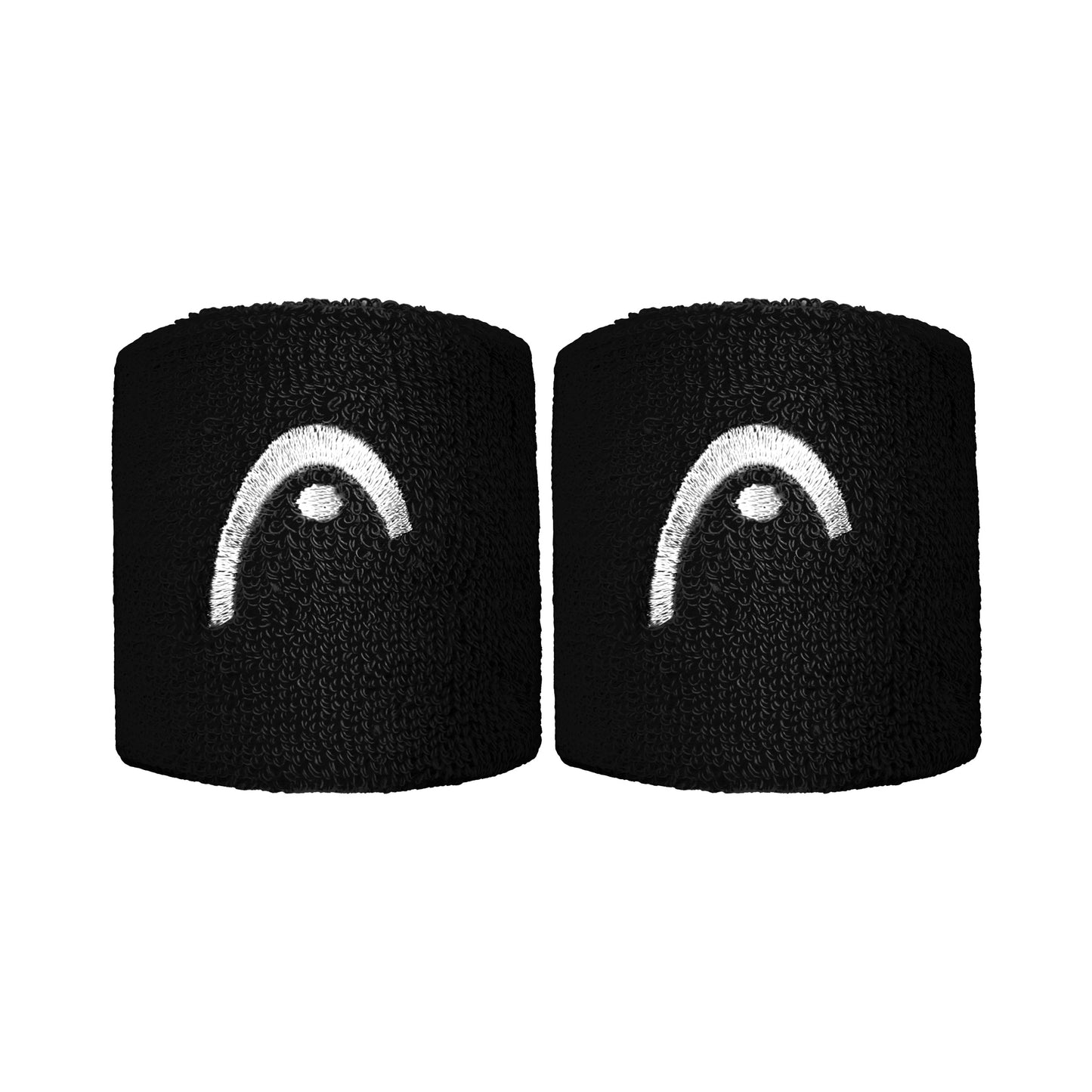 HEAD 2,5in Schweißband Unisex - schwarz, weiß