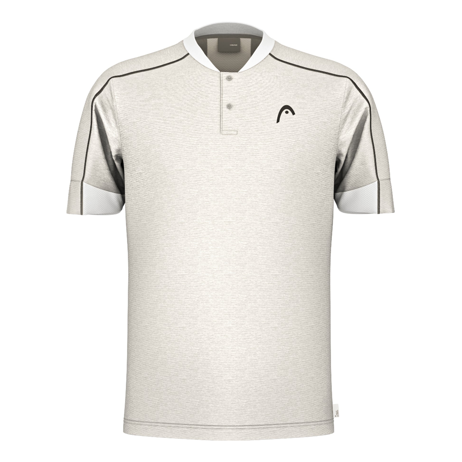 HEAD Play Tech Polo Herren-Hellgrau