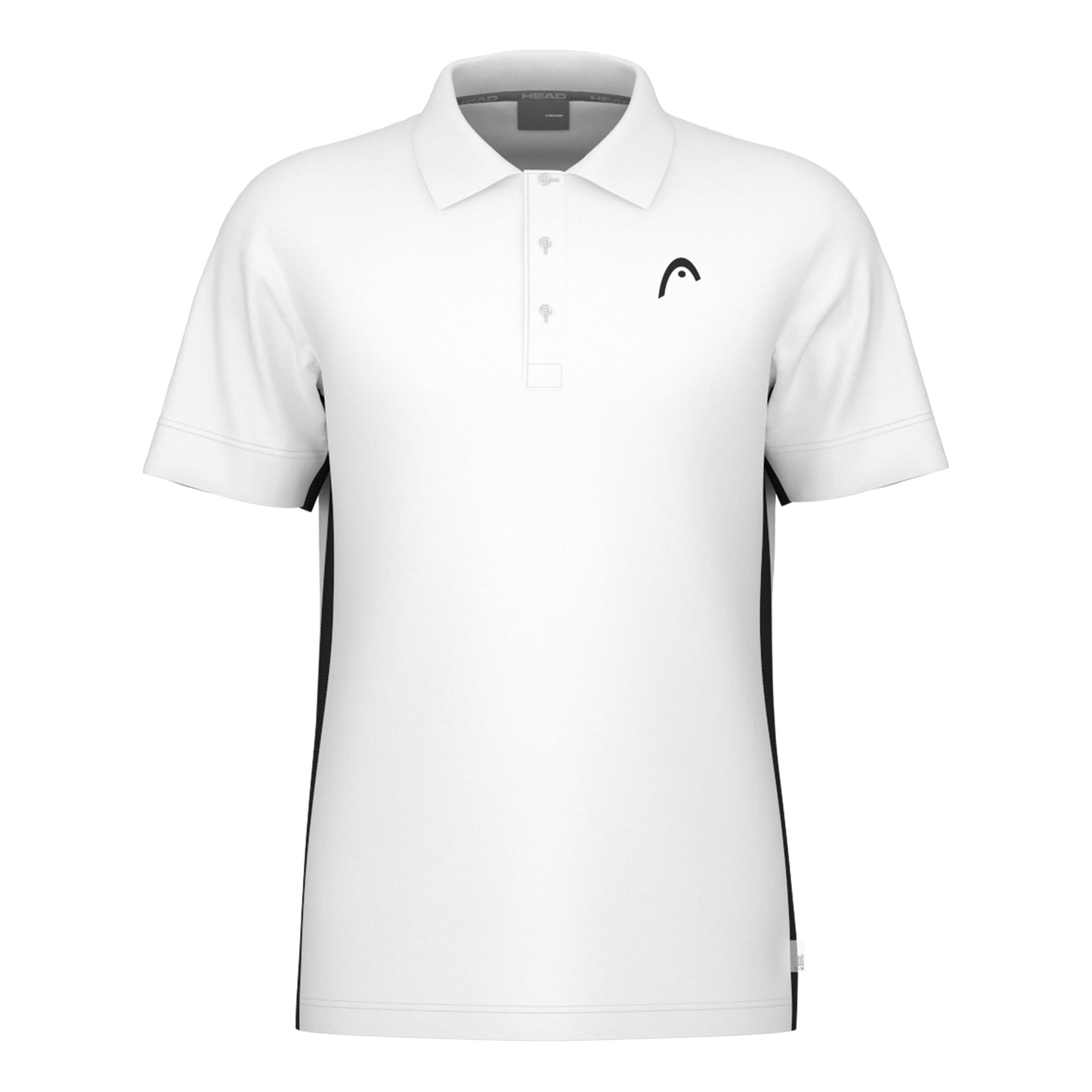 HEAD Slice Polo Herren-Weiß