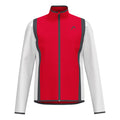 Club 25 Jacket Men Trainingsjacke Herren-Rot,Weiß