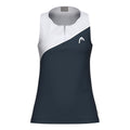Spirit Tank-Top Damen - dunkelblau, weiß