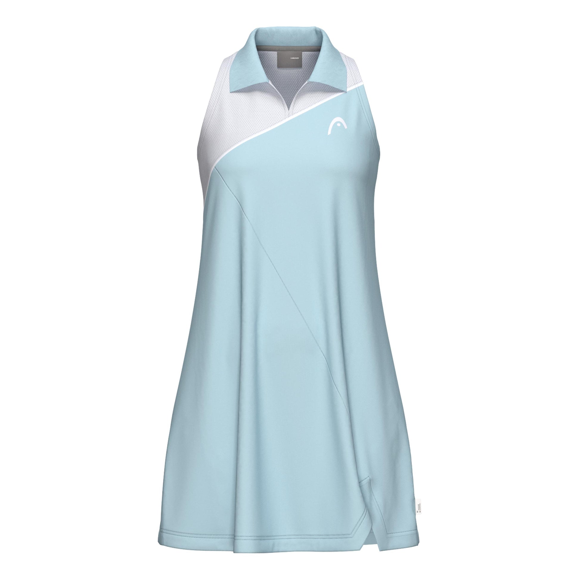Spirit Kleid Damen - hellblau, weiß