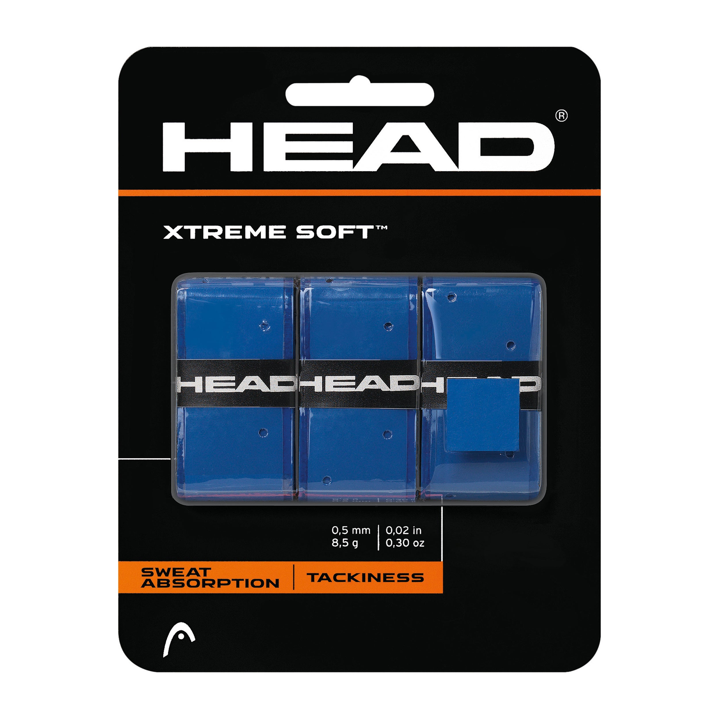 HEAD Xtreme Soft 3er Pack-Blau