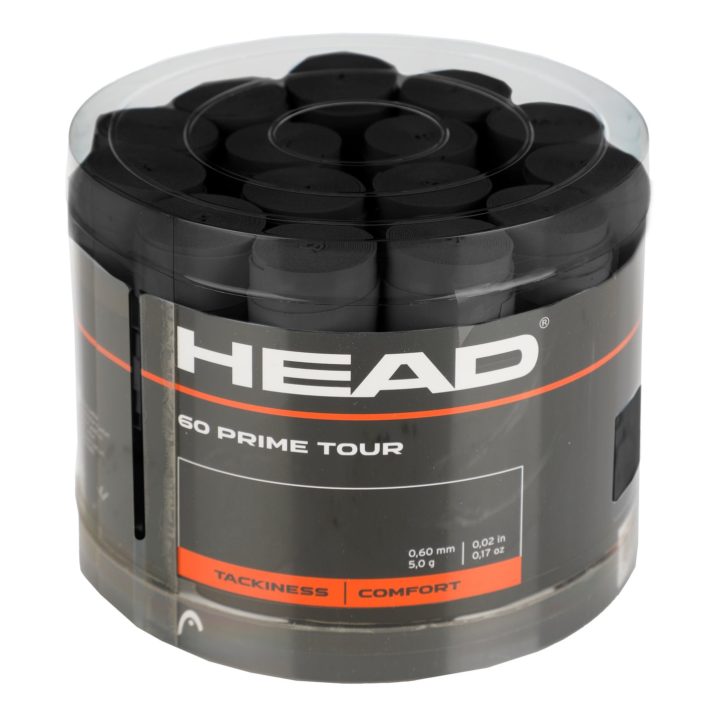 HEAD Prime Tour 60er Pack - schwarz