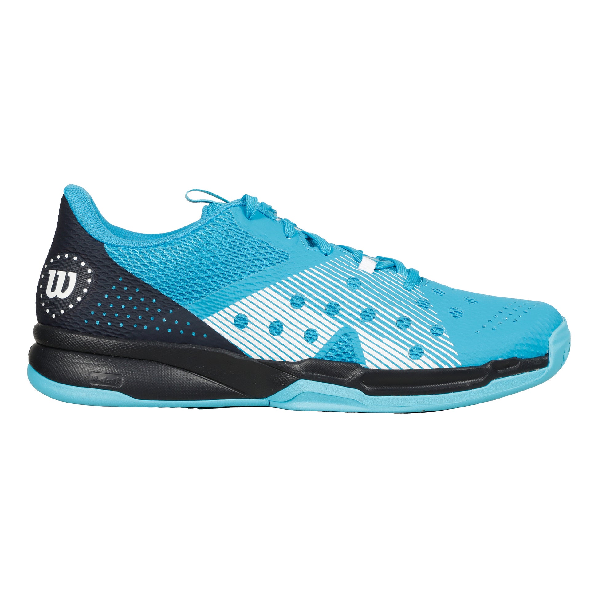 Wilson Hurakn Team Padelschuh Herren - türkis, dunkelblau