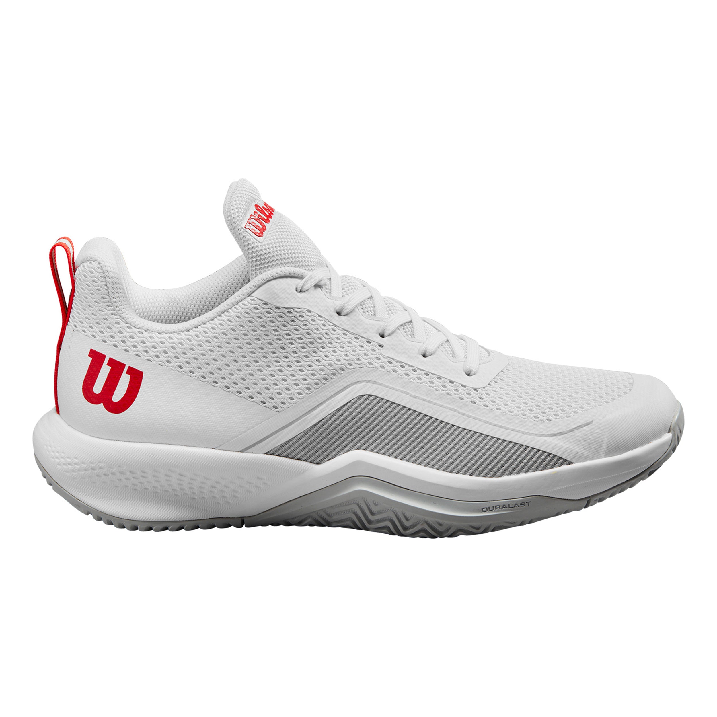 Wilson Rush Pro Lite Allcourtschuh Herren-Weiß,Rot