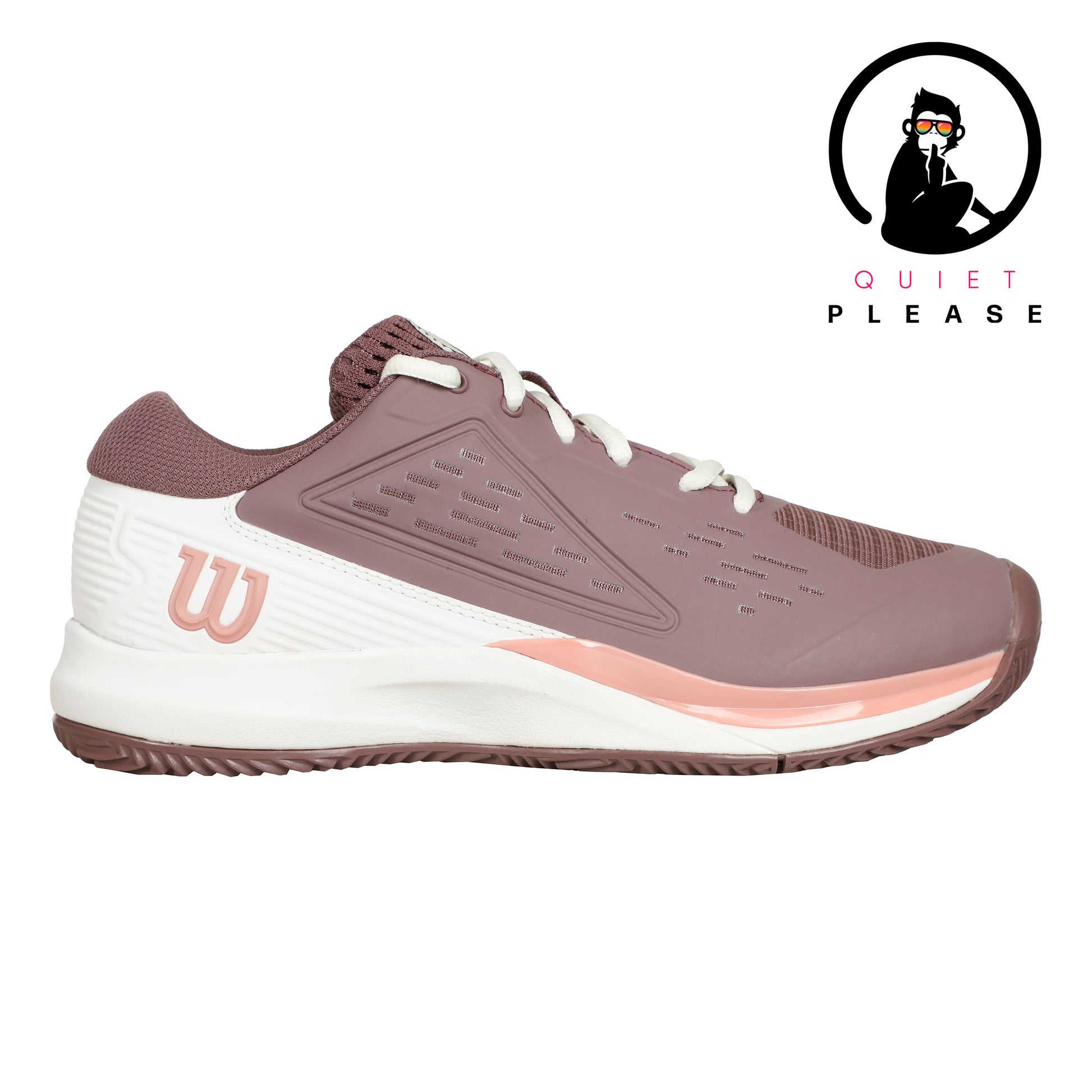 Wilson Rush Pro ACE Quiet Please Sandplatzschuh Damen-Lila
