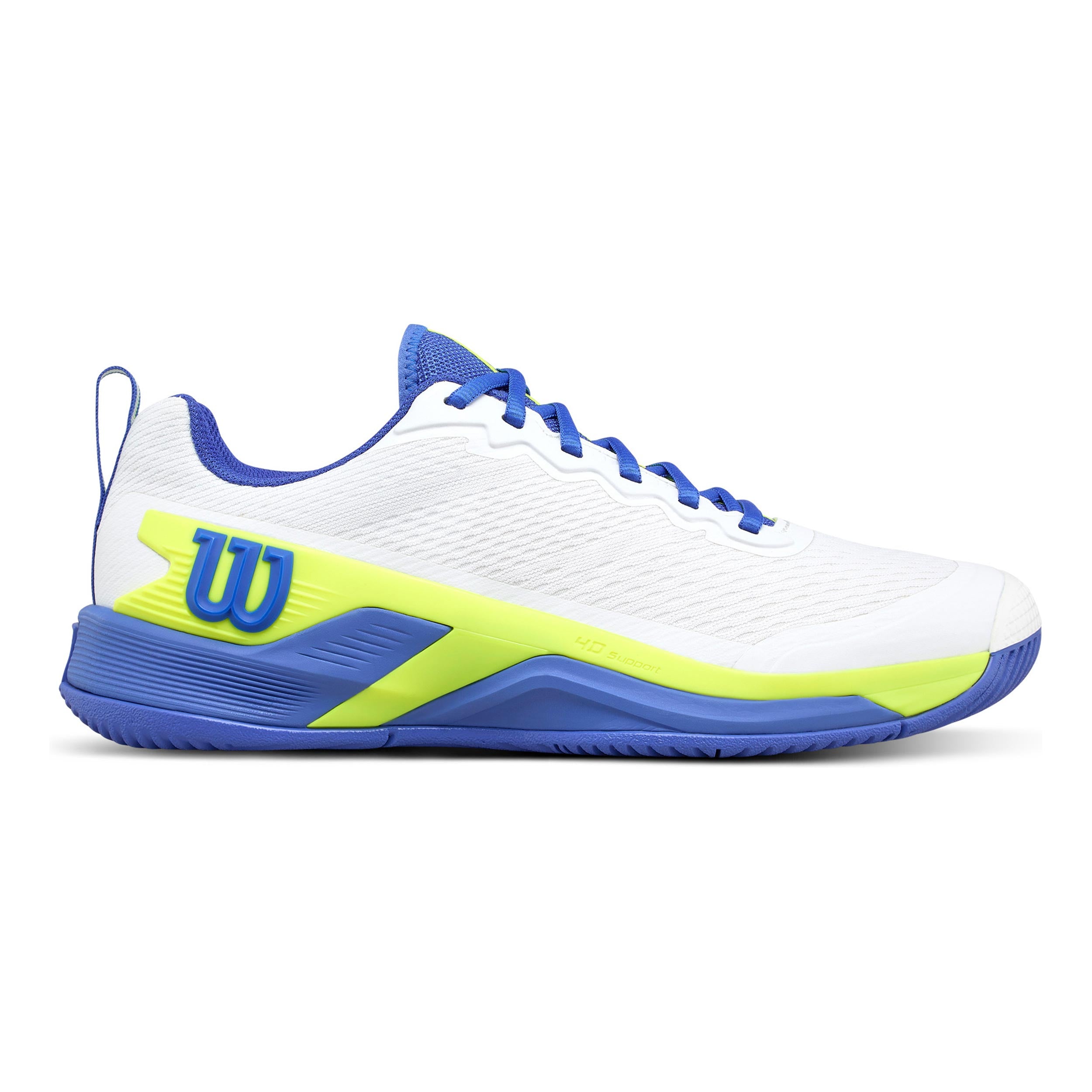 Wilson Rush Pro 4.5 Allcourtschuh Herren-Weiß,Blau