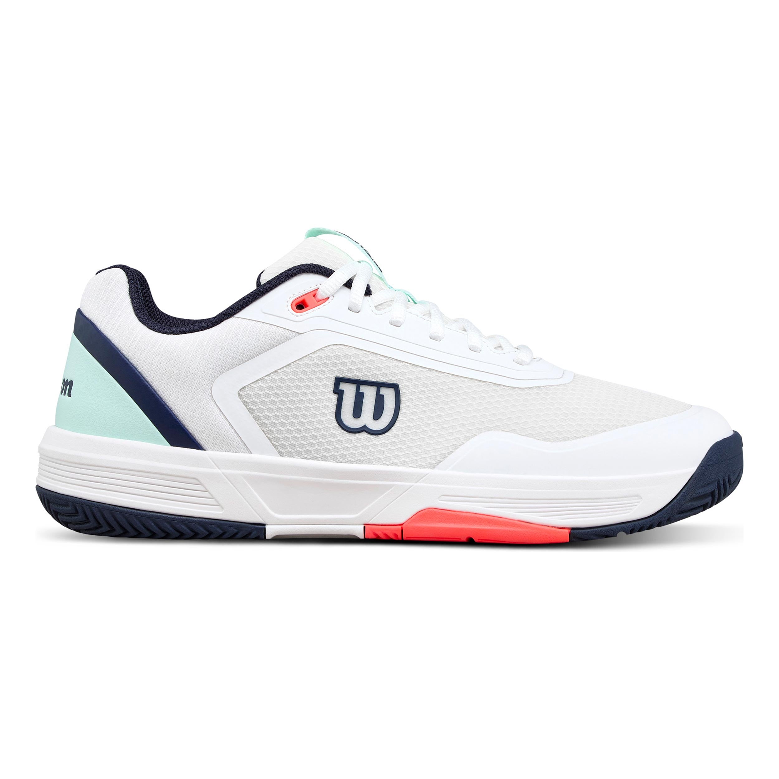 Wilson Court Glide Allcourtschuh Herren - hellgrau, türkis