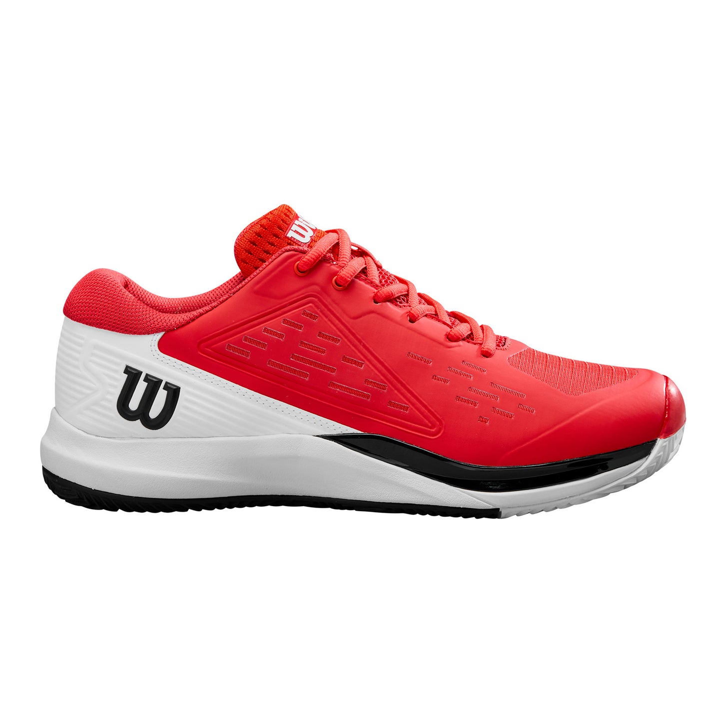 Wilson Rush Pro Ace Sandplatzschuh Herren-Rot,Weiß