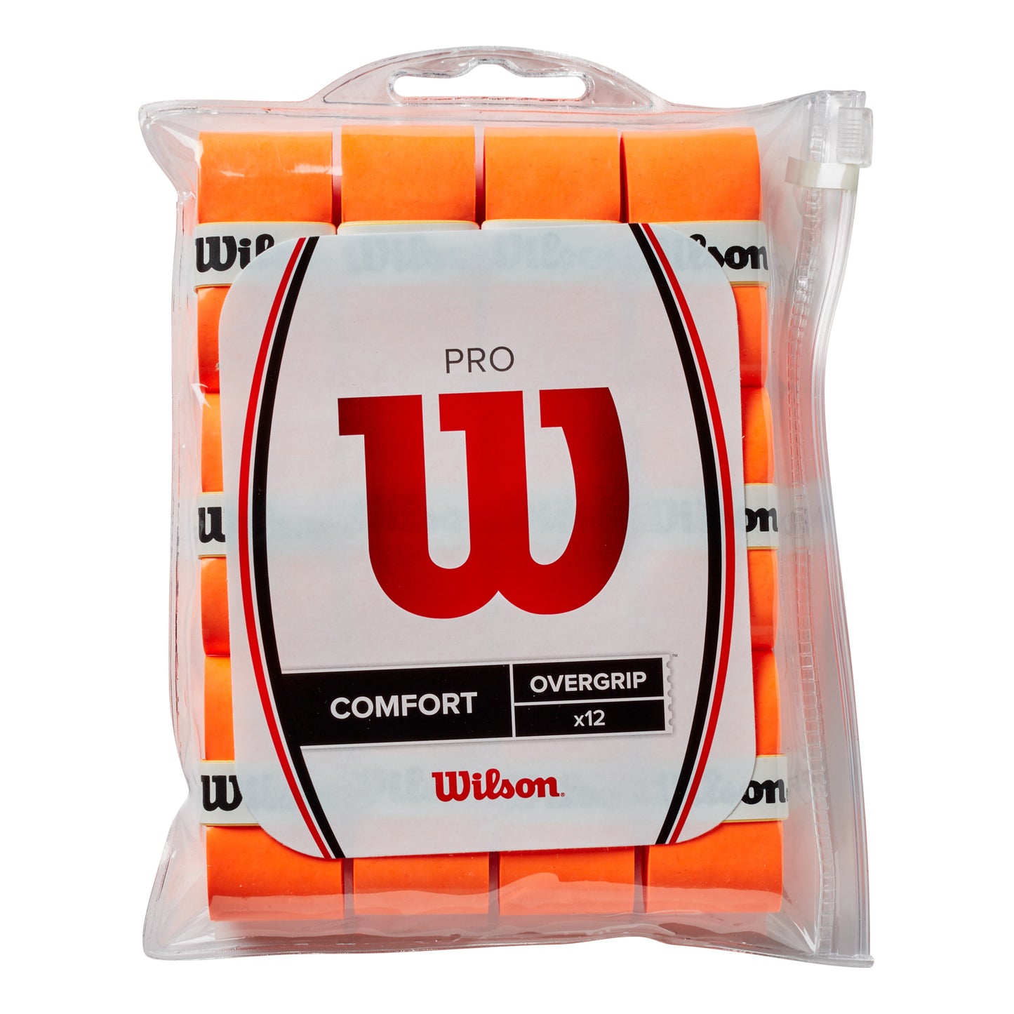 Wilson Burn Pro Overgrip 12er Pack-Orange