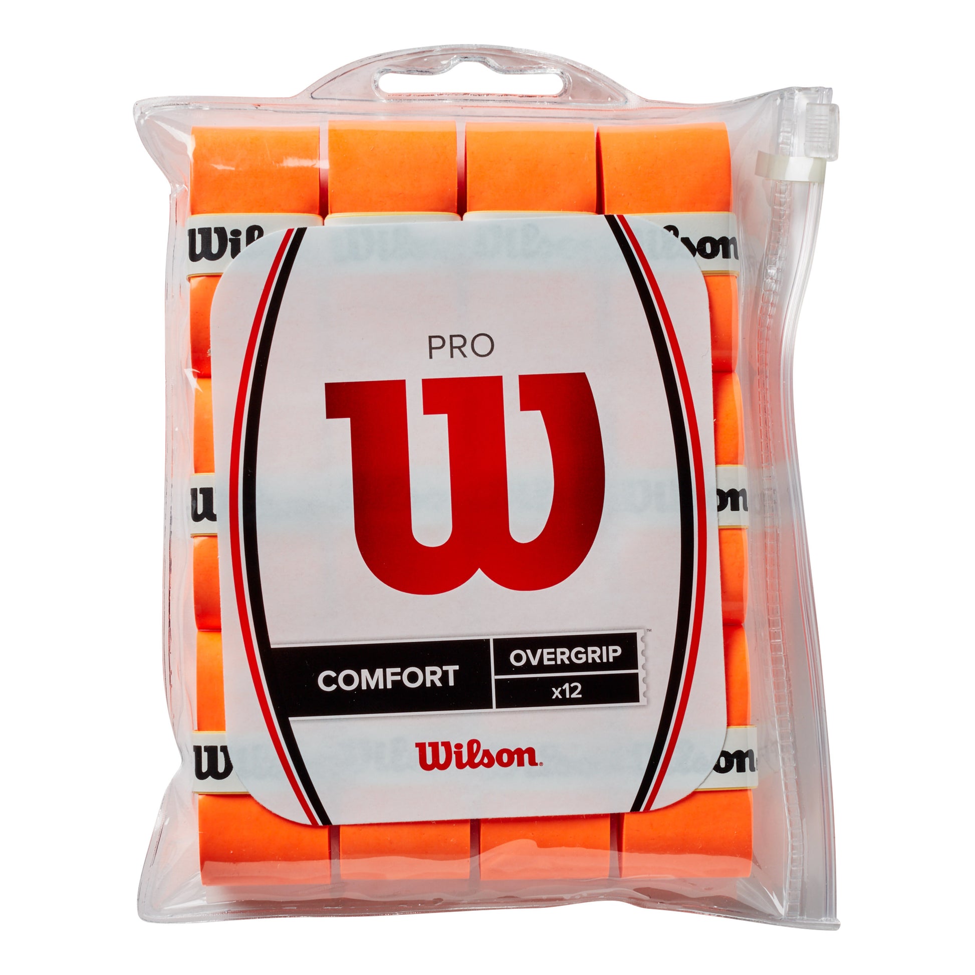 Wilson Burn Pro Overgrip 12er Pack-Orange