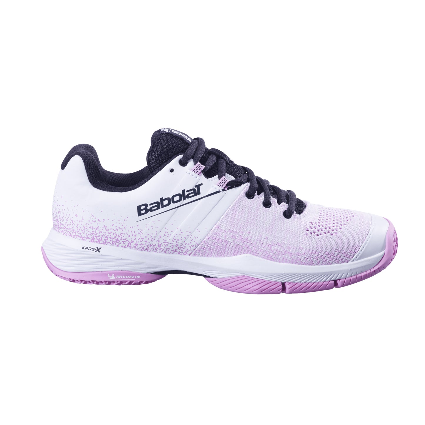 Babolat SENSA Padelschuh Damen - weiß, lila