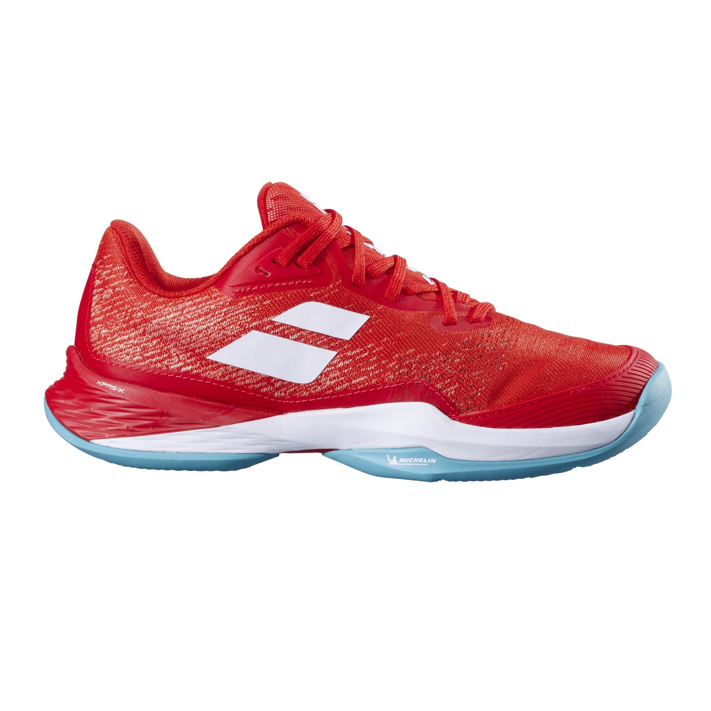 Babolat Jet Mach 3 Sandplatzschuh Damen-Koralle,Grün