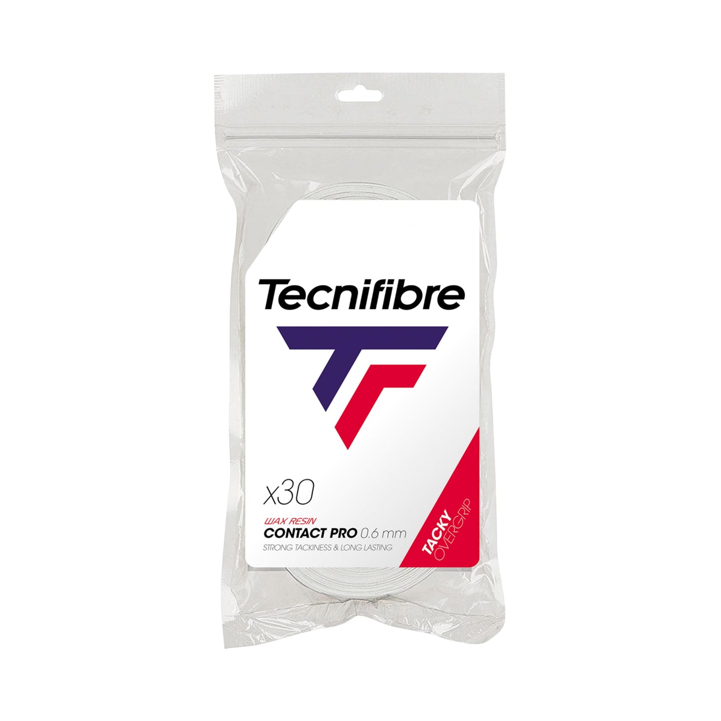 Tecnifibre Player Pro Feel 30er Pack - weiß
