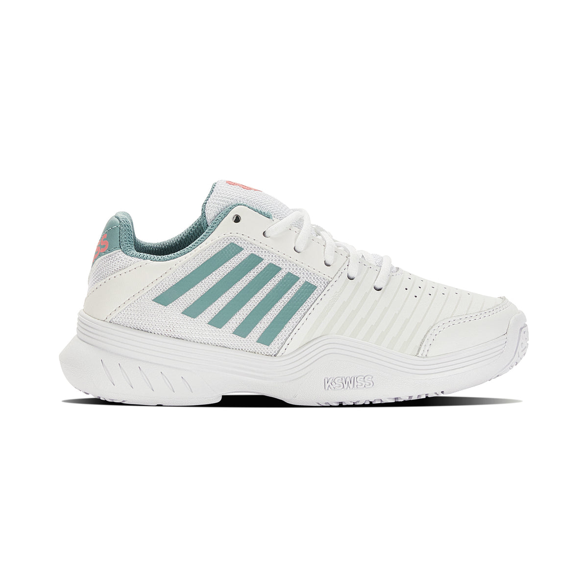 K-Swiss Court Express Omni Allcourtschuh Kinder-Weiß,Blau