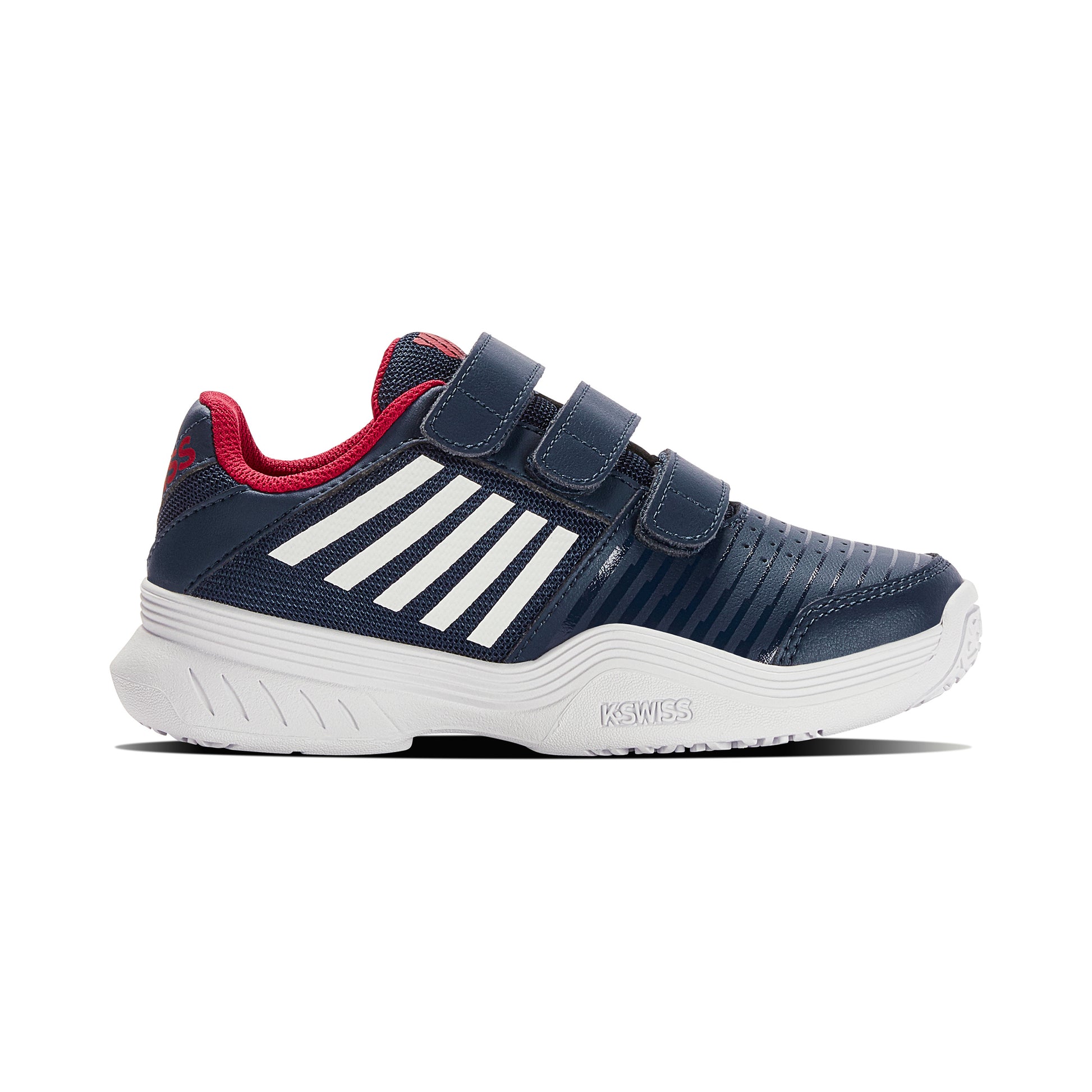 K-Swiss Court Express Strap Omni Allcourtschuh Kinder-dunkelblau,weiß