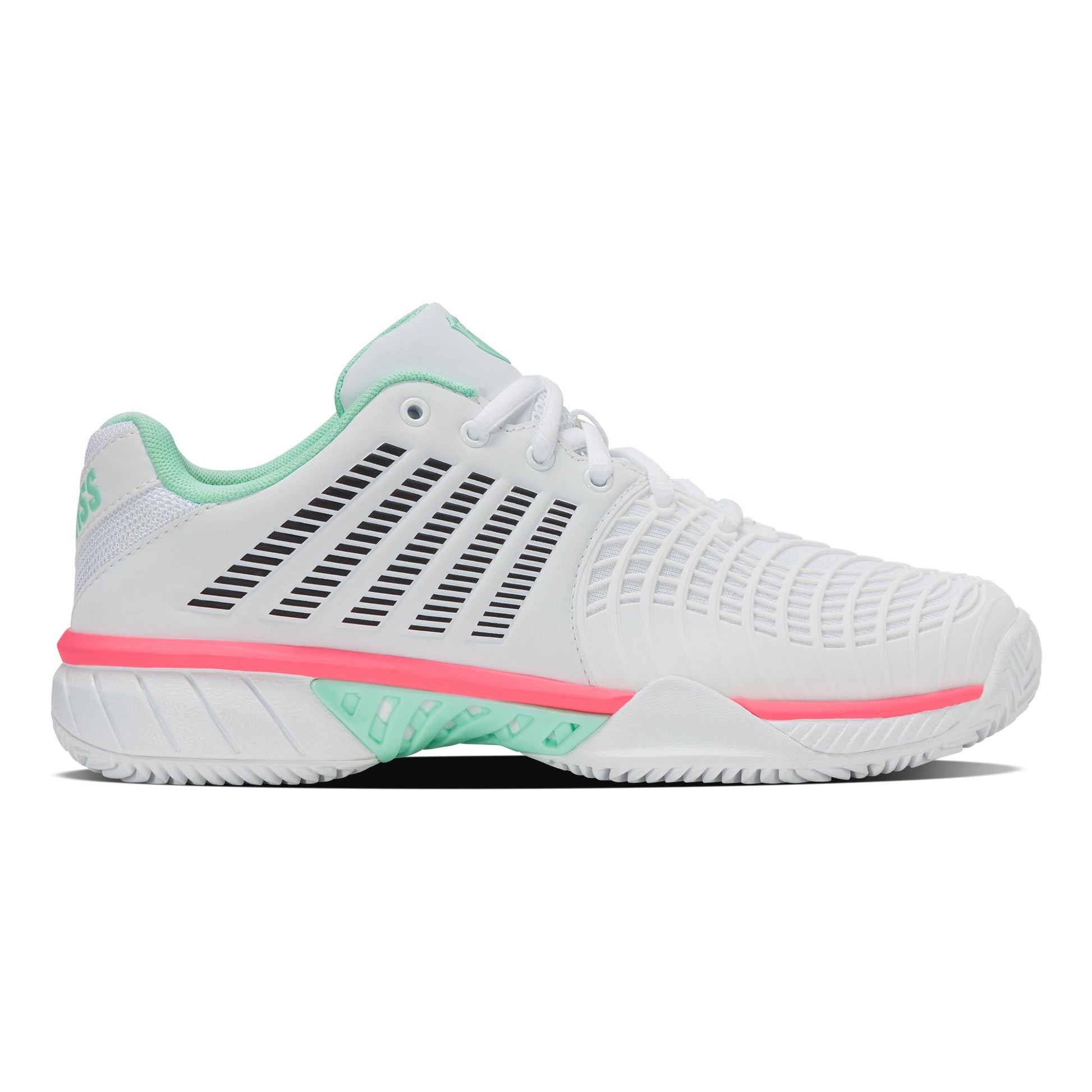 K-Swiss Express Light 3 Sandplatzschuh Damen - weiß, türkis