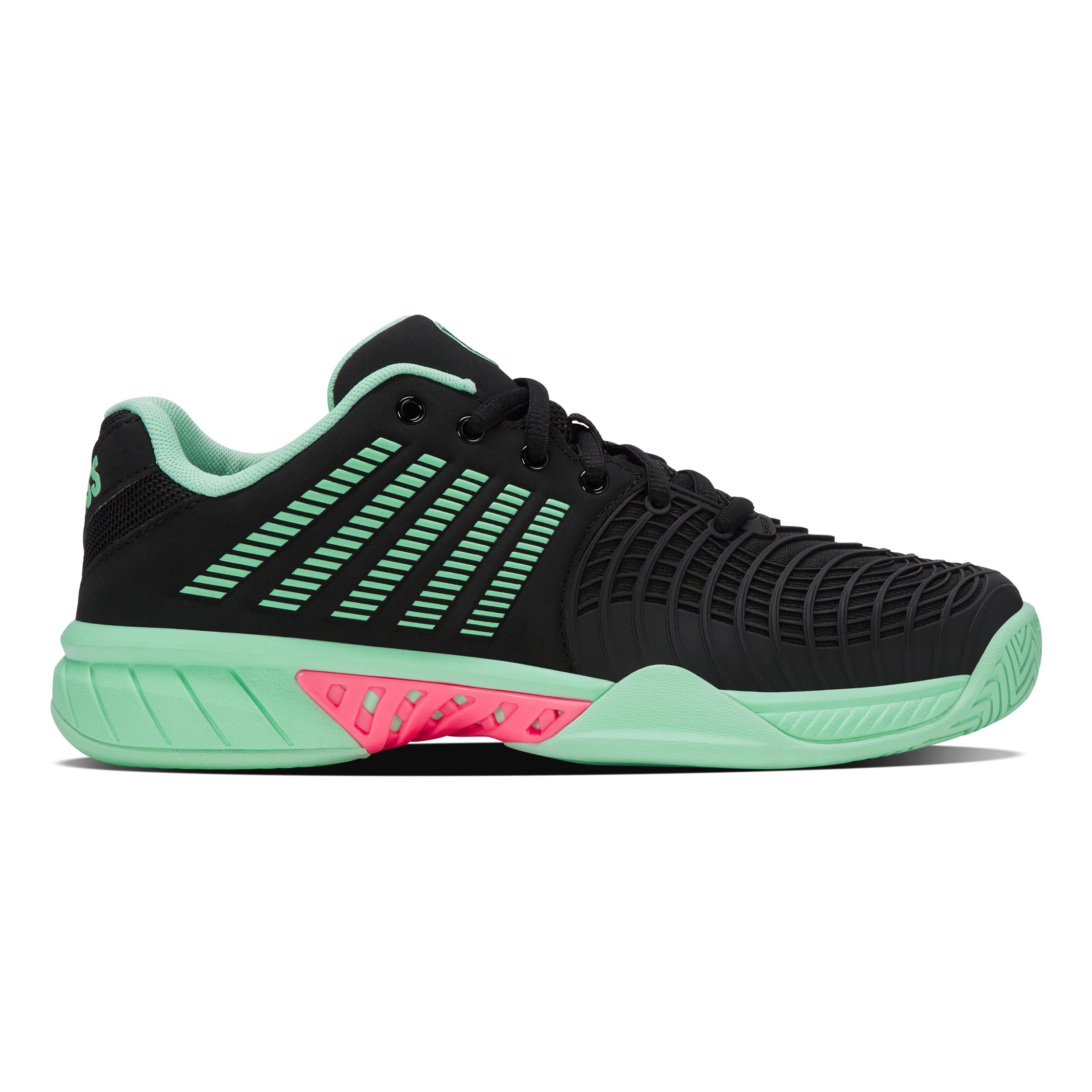 K-Swiss Express Light 3 Allcourtschuh Damen - schwarz, mint
