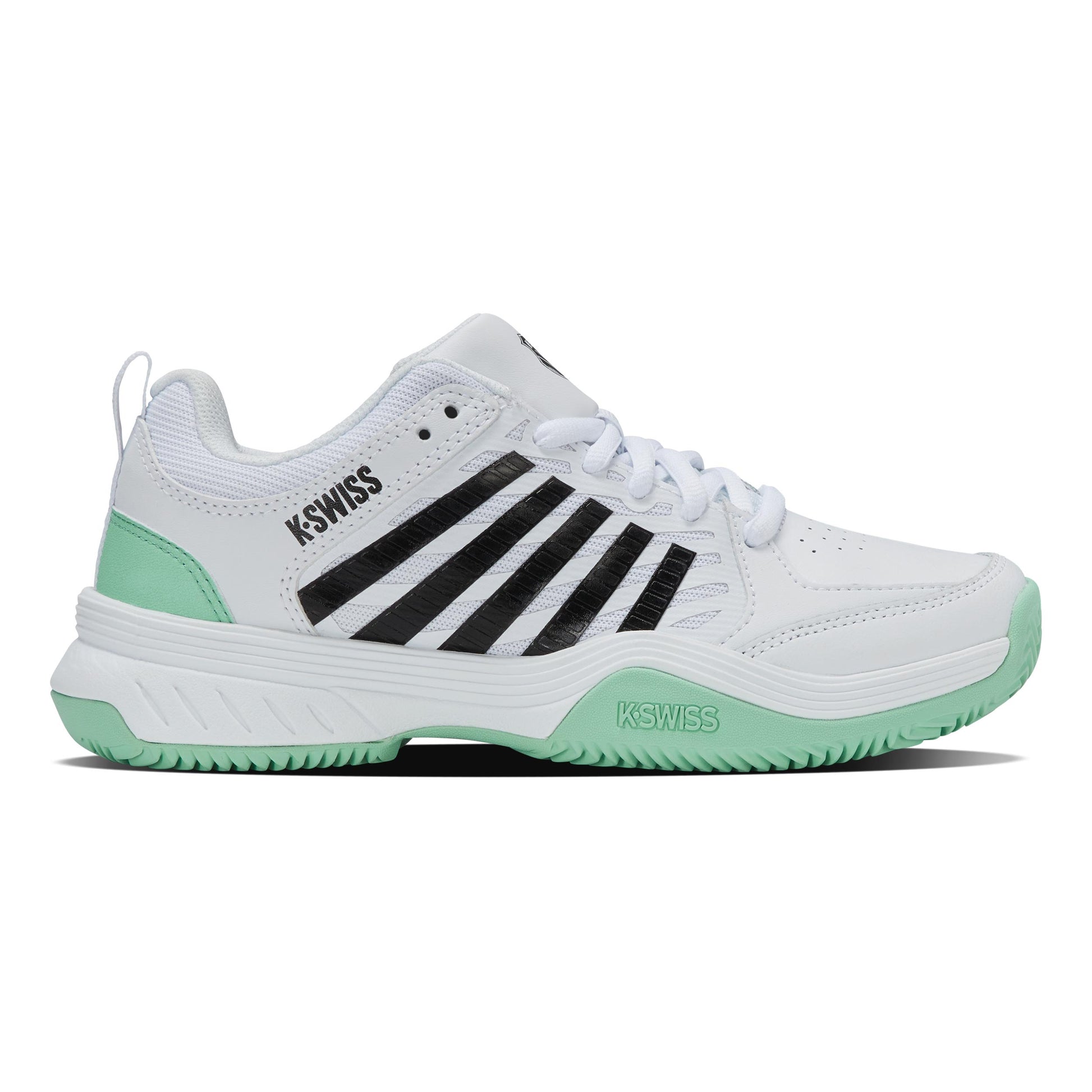 K-Swiss Court Express 2 Sandplatzschuh Damen - weiß, schwarz