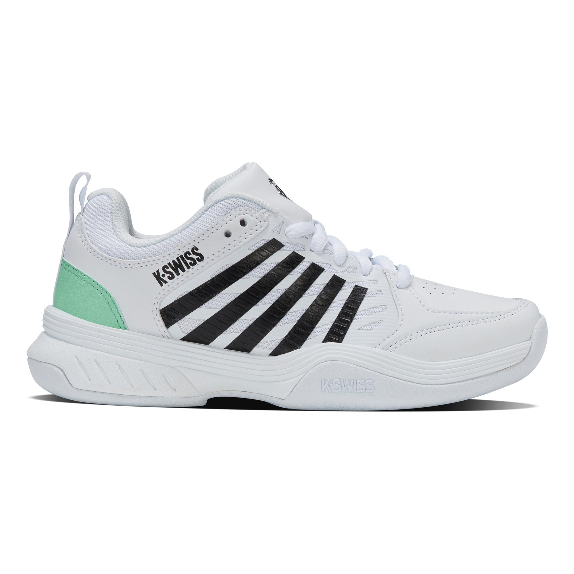 K-Swiss Court Express 2 Teppichschuh Damen - weiß, mint