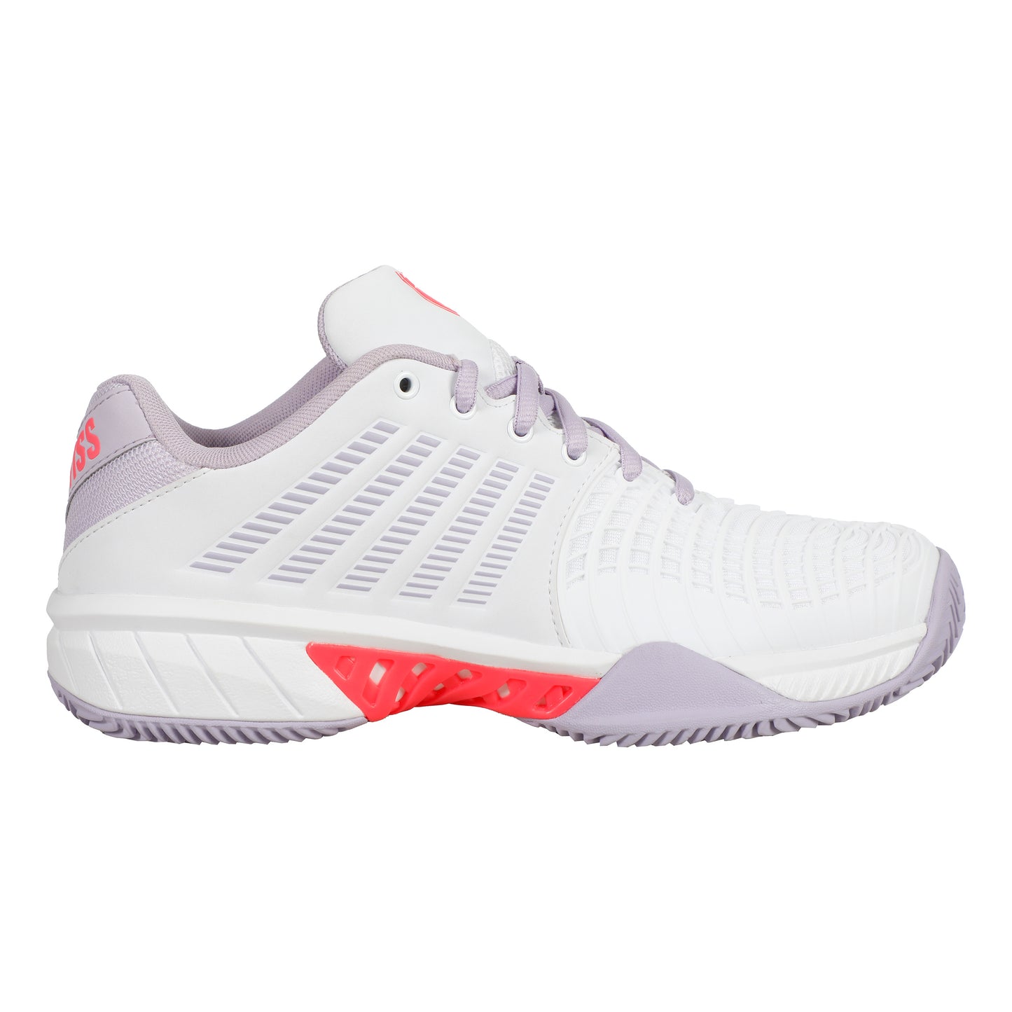 K-Swiss Express Light 3 Sandplatzschuh Damen - weiß, flieder