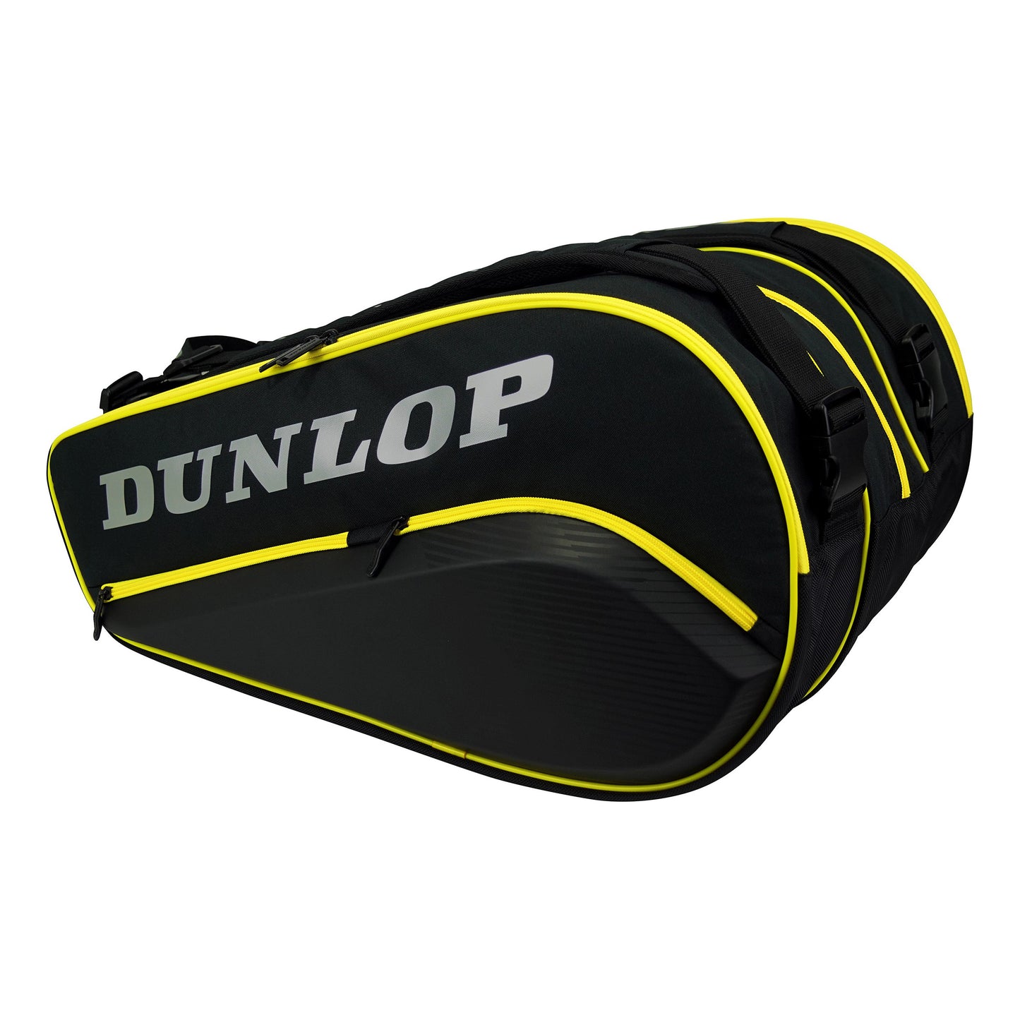 Dunlop Elite Thermo Padelschlägertasche-Schwarz,Gelb