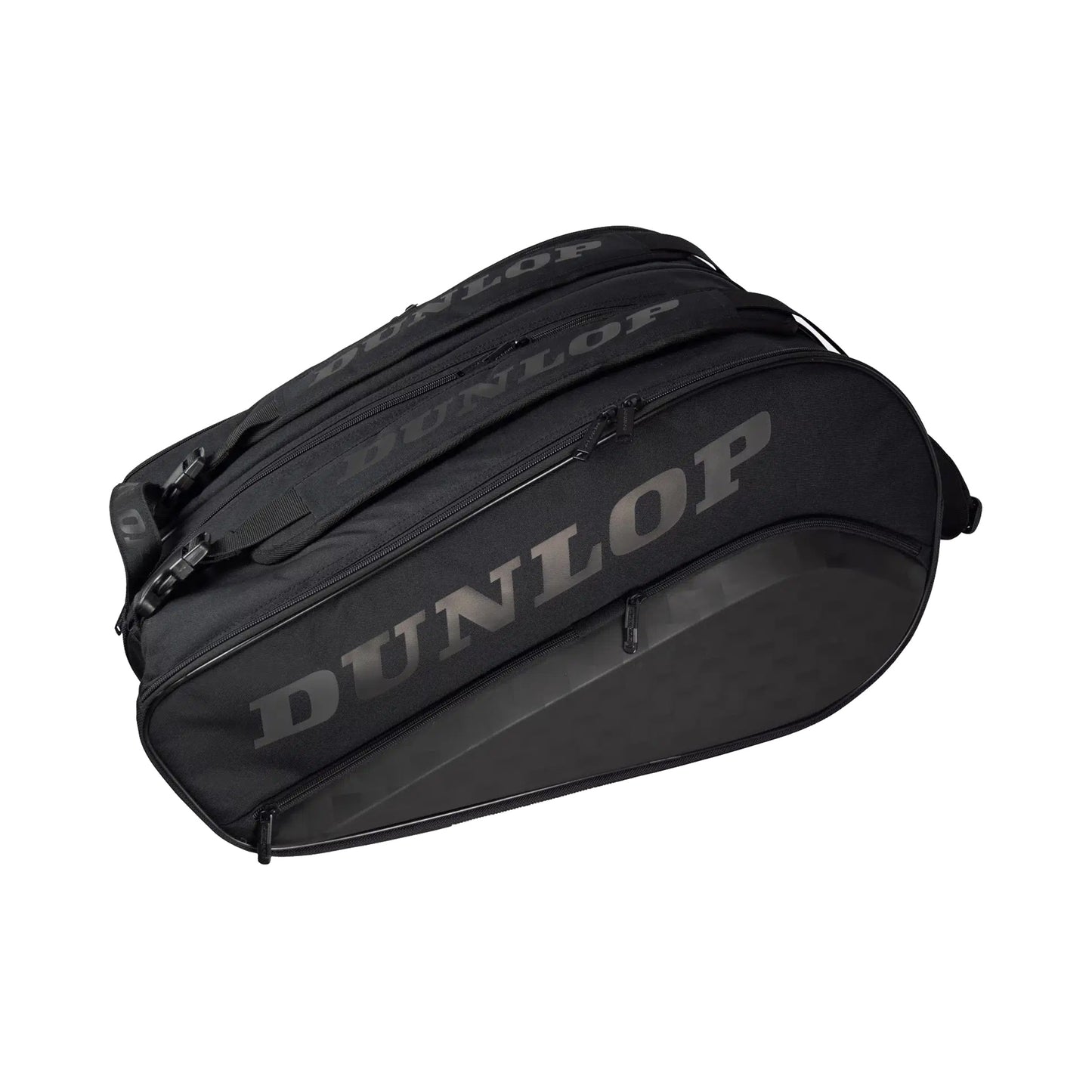 Dunlop Elite Padelschlägertasche-Schwarz,Schwarz